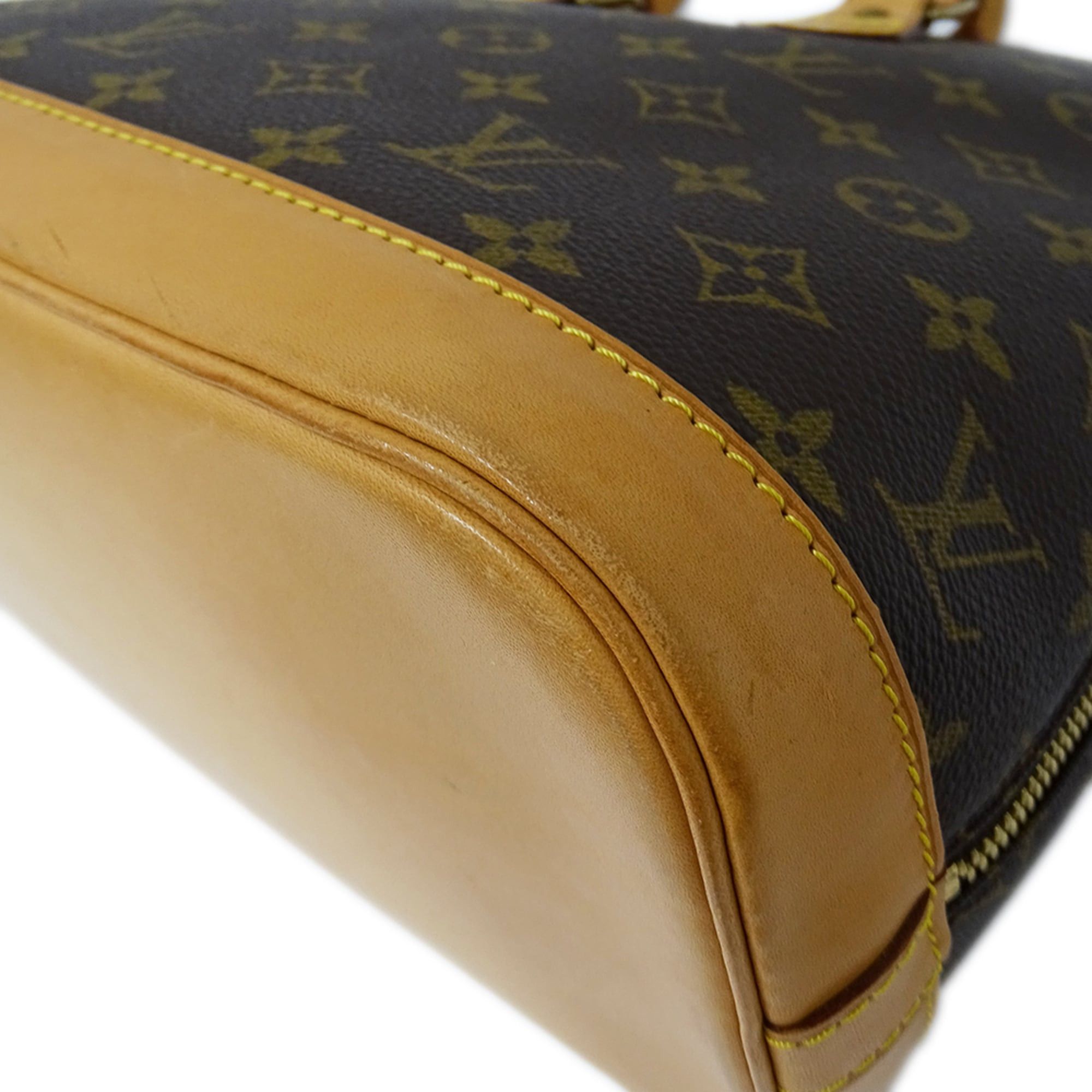 Louis Vuitton Louis Vuitton Monogram Alma Handbag M51130 Brown Women's Brand Size ONE SIZE - 10 Thumbnail