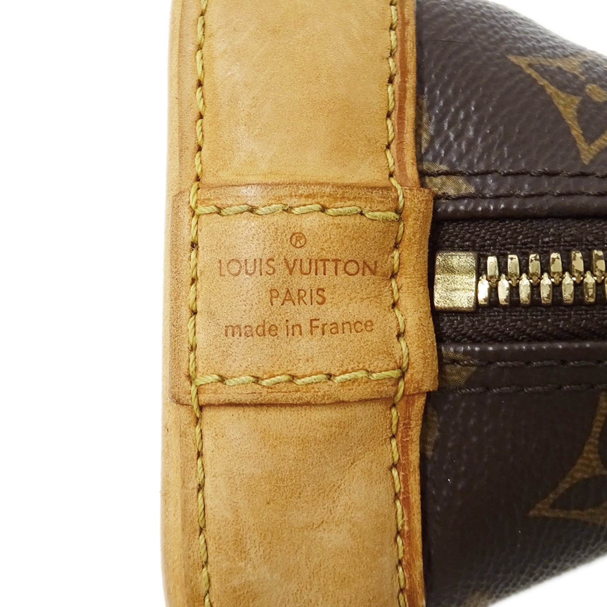 Louis Vuitton Louis Vuitton handbag, Monogram, women's, brand, handbag/shoulder bag, 2-way, Alma BB M53152, brown, mini bag Size ONE SIZE - 6 Thumbnail