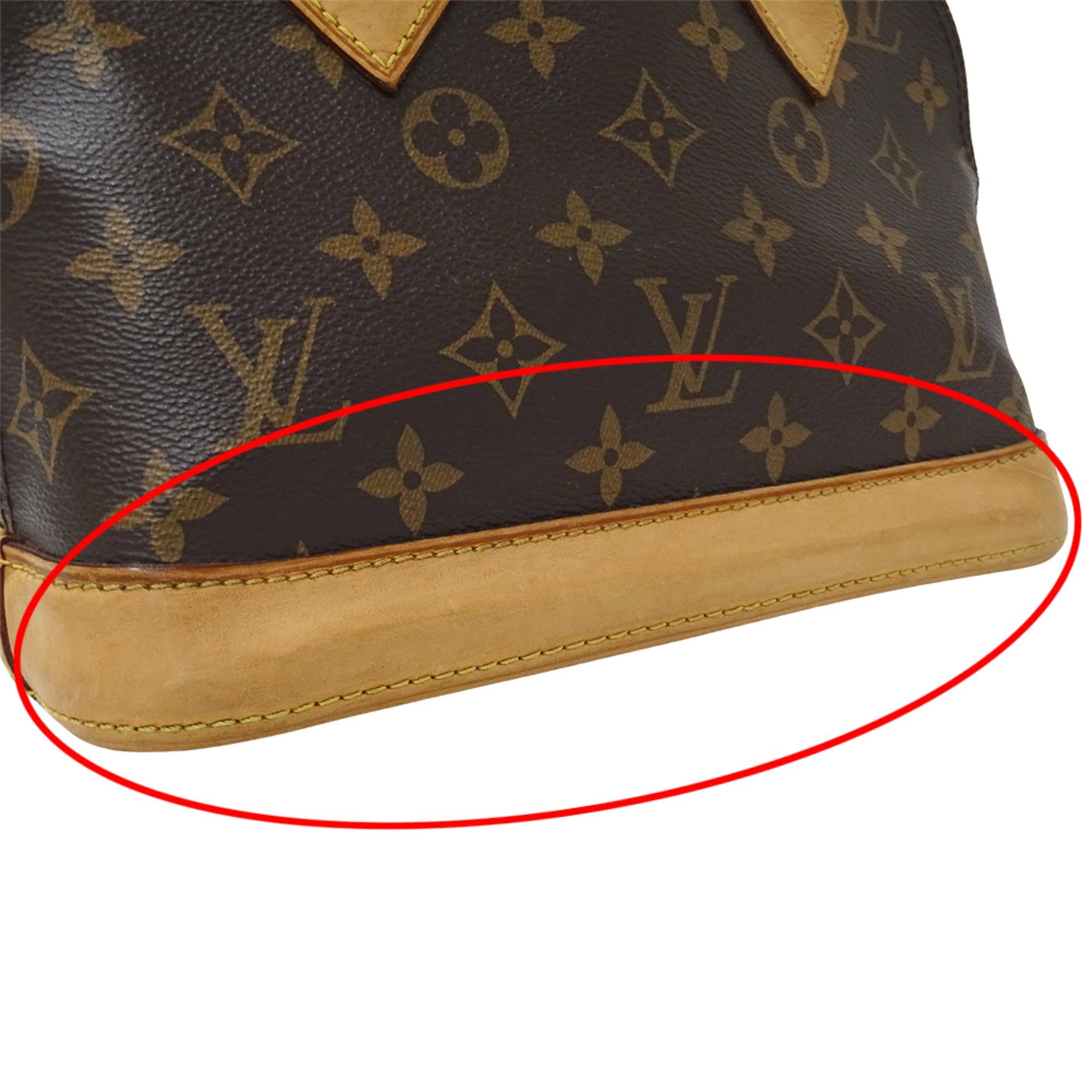 Louis Vuitton Louis Vuitton handbag, Monogram, women's, brand, handbag/shoulder bag, 2-way, Alma BB M53152, brown, mini bag Size ONE SIZE - 12 Thumbnail