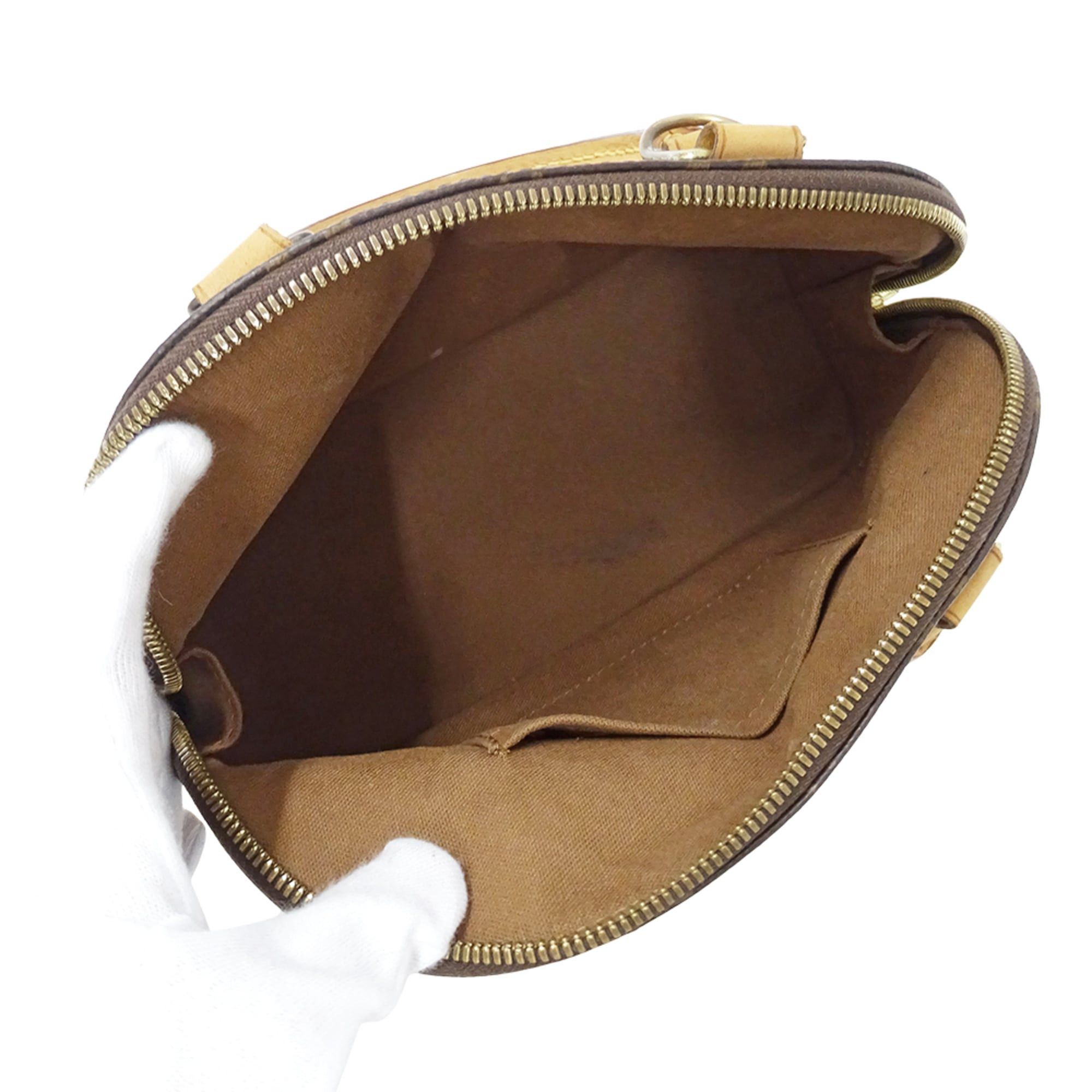 Louis Vuitton Louis Vuitton handbag, Monogram, women's, brand, handbag/shoulder bag, 2-way, Alma BB M53152, brown, mini bag Size ONE SIZE - 5 Thumbnail