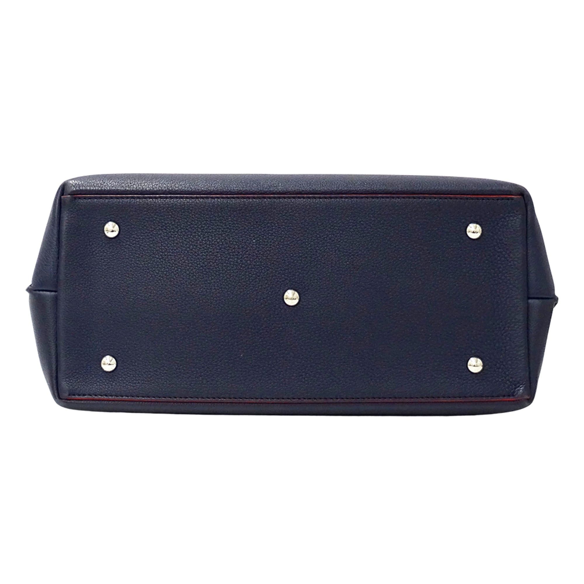 Louis Vuitton Louis Vuitton Women's Handbag, Brand Handbag/Shoulder Bag, 2-way, Lockme Day Leather, Marine Rouge M53645 Navy Size ONE SIZE - 3 Thumbnail