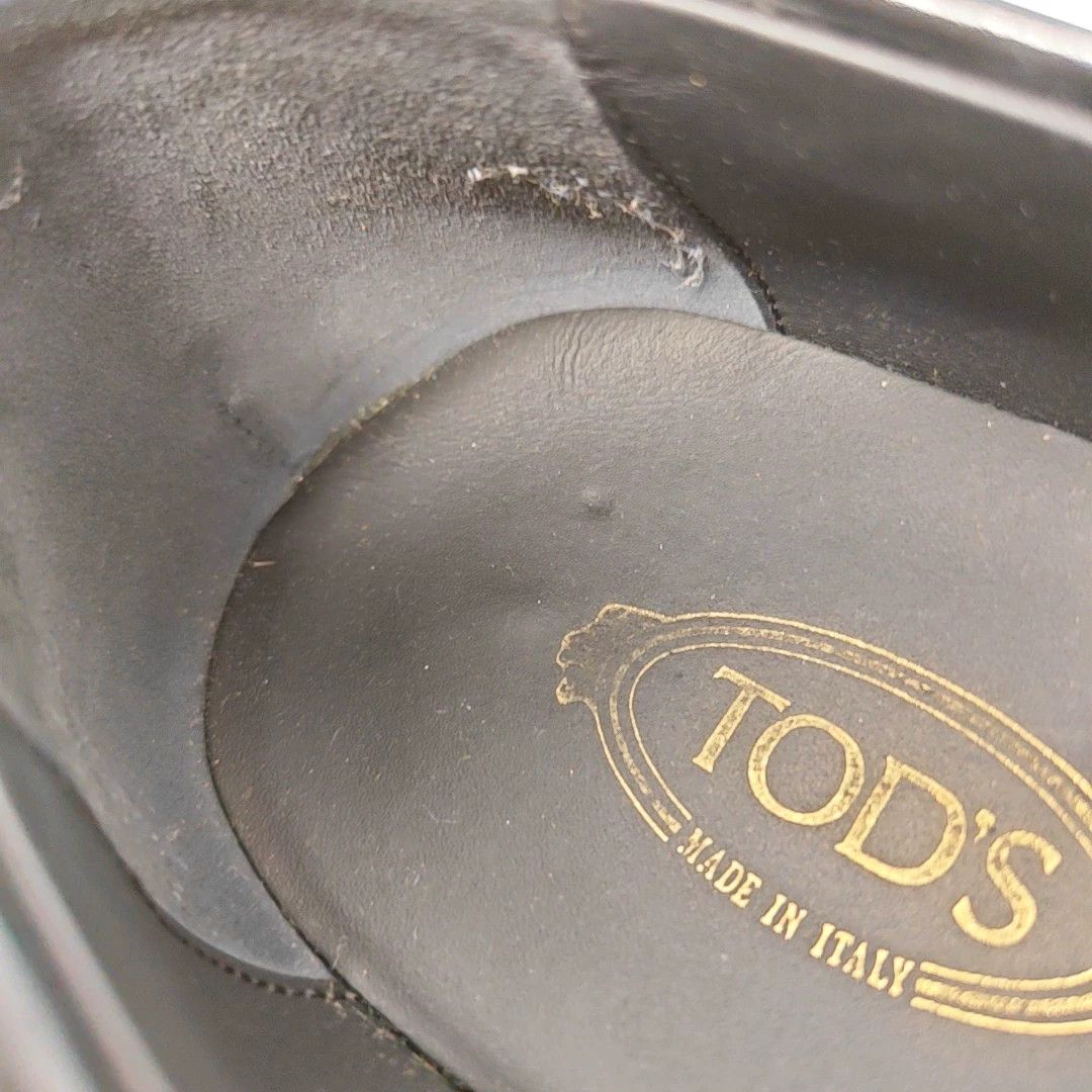 Tod's TOD'S Black Leather Sporty Casual Shoes Size US 8 / IT 38 - 7 Thumbnail