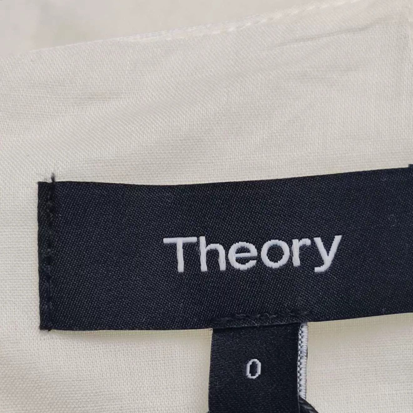 Theory Theory Linen Pattern Crew Neck Dress Size XS / US 0-2 / IT 36-38 - 5 Thumbnail