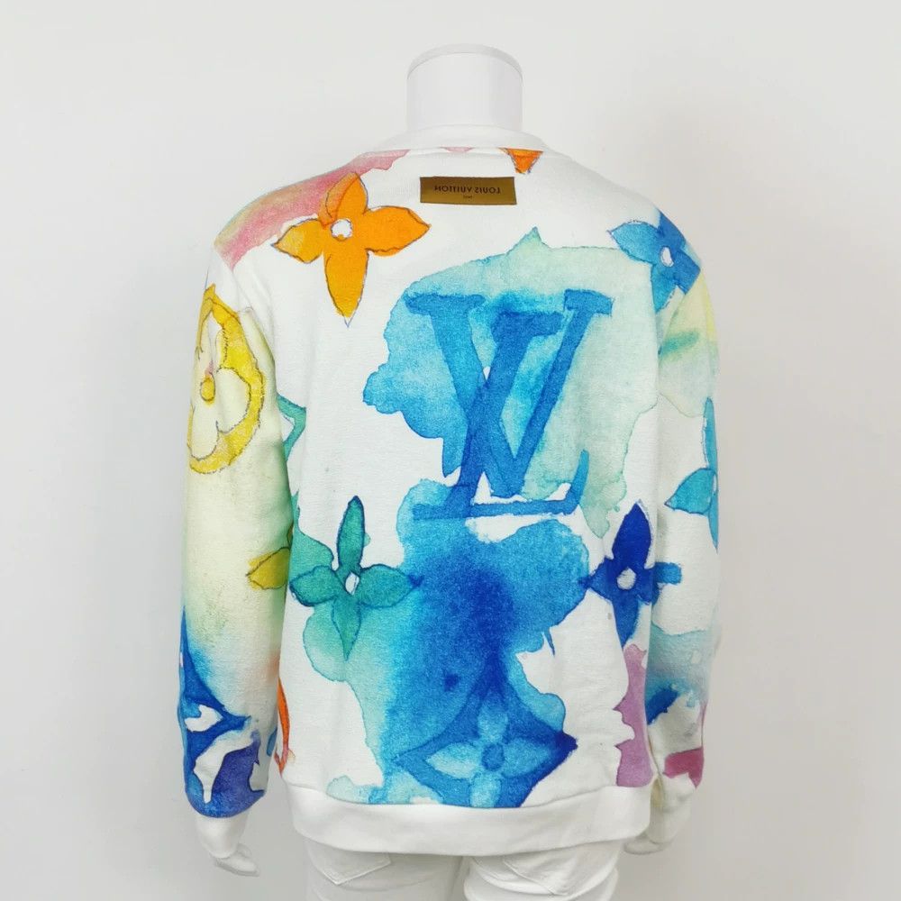 Louis Vuitton Louis Vuitton Colorblock LV Logo Crewneck Sweatshirt L Size US L / EU 52-54 / 3 - 2 Thumbnail