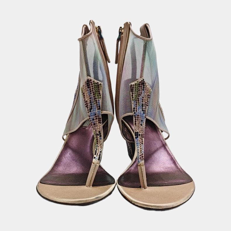 Giorgio Armani Giorgio Armani Women's Summer Heel Sandals Size US 5.5 / IT 35.5 - 2 Thumbnail