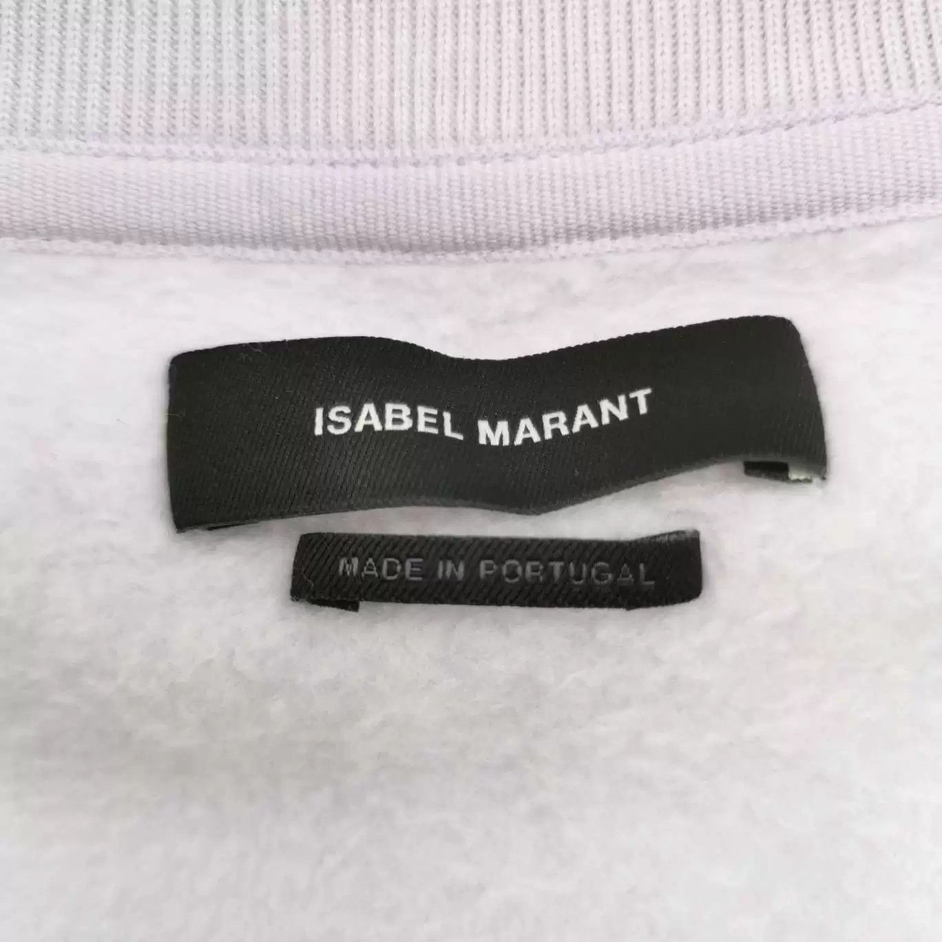Isabel Marant Isabel Marant Cotton Colorblock Crewneck Sweatshirt XS Size XS / US 0-2 / IT 36-38 - 4 Thumbnail