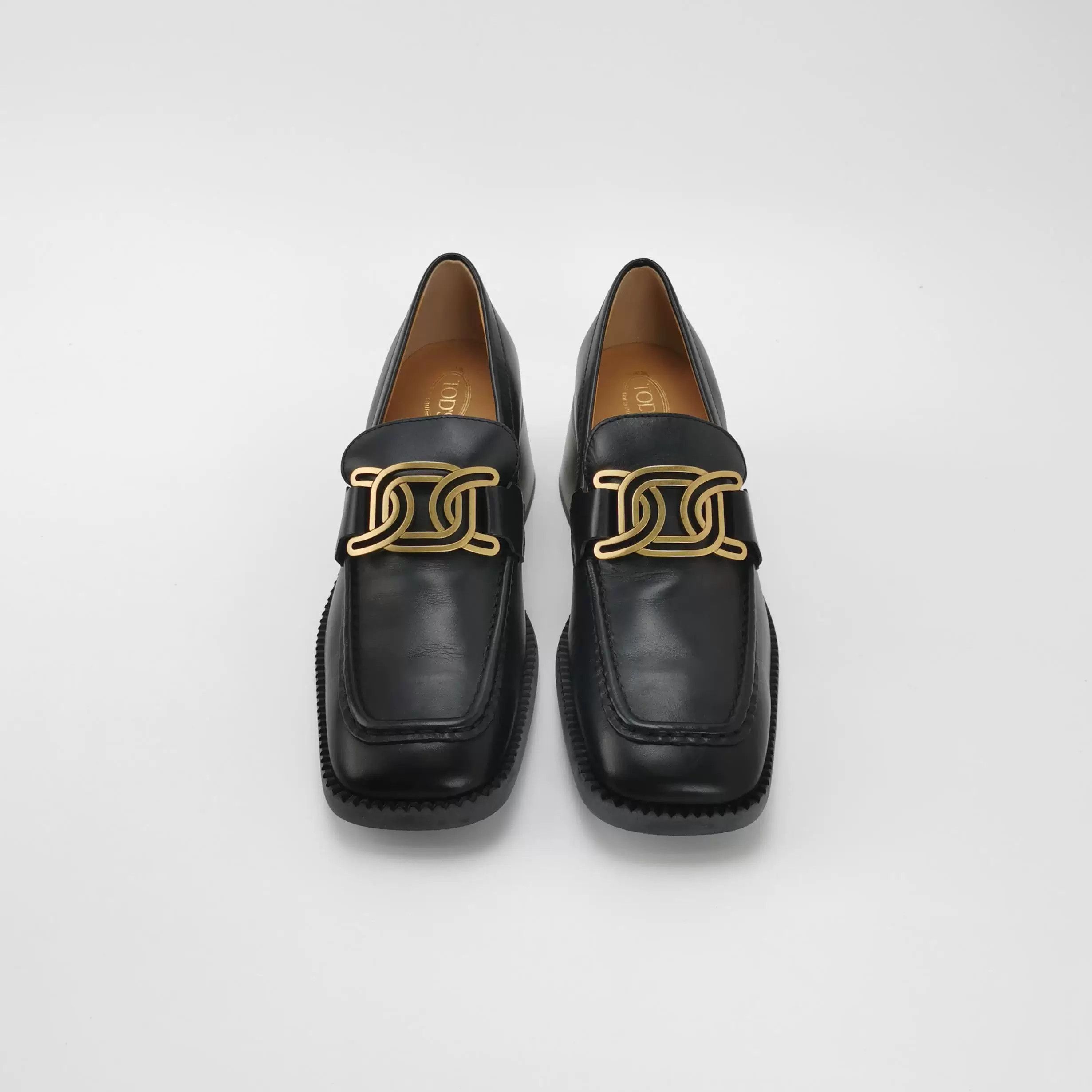 Tod's Tod's Leather Low-Heel Shoes Size 38 Size US 7 / IT 37 - 3 Thumbnail