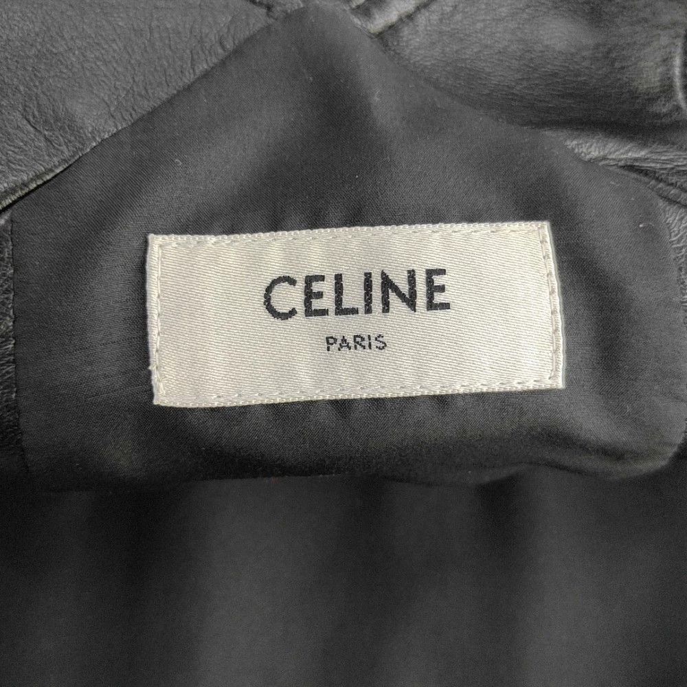 Celine Celine Black Lambskin Overalls M Size 38" / US 16 / IT 52 - 5 Thumbnail