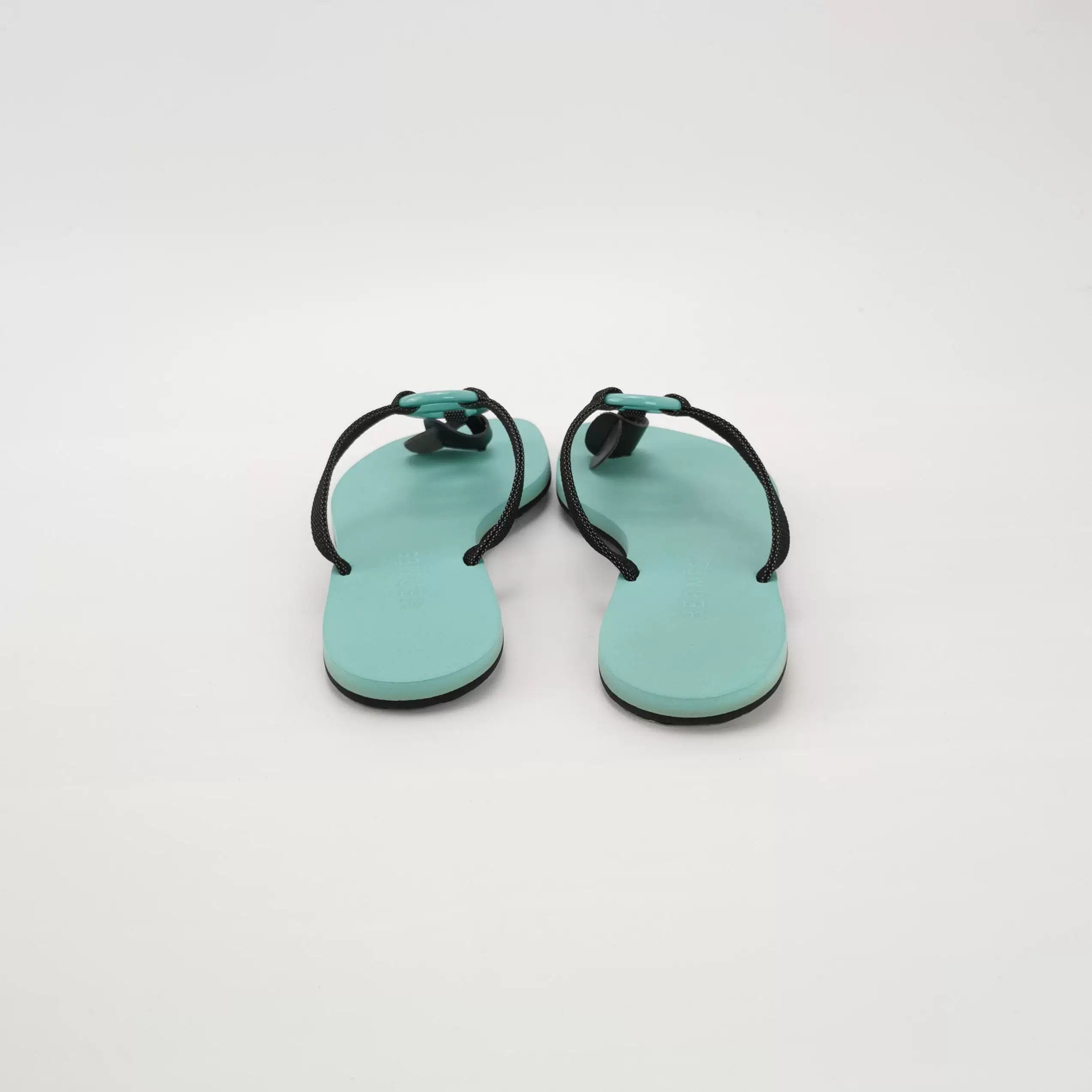Hermes Hermes Nylon Color-Block Pig Nose Thong Sandals Size US 5.5 / IT 35.5 - 4 Thumbnail