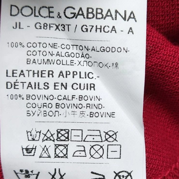 Dolce & Gabbana Dolce&Gabbana Cotton Bird Print Collared T-shirt Size US S / EU 44-46 / 1 - 7 Thumbnail