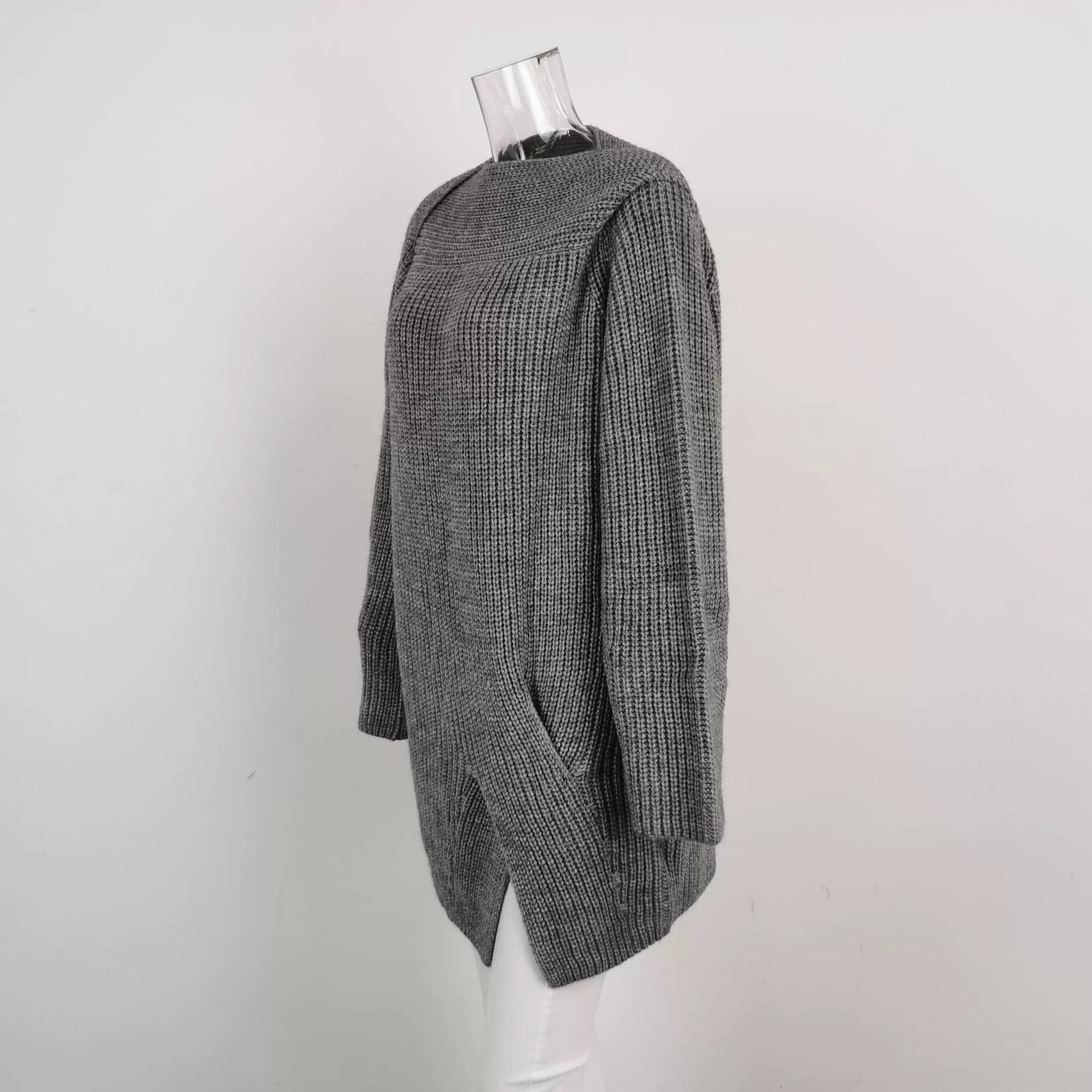 MSGM MSGM Wool Alpaca Blend Solid Long Sleeve Sweater XS Size US XS / EU 42 / 0 - 2 Thumbnail