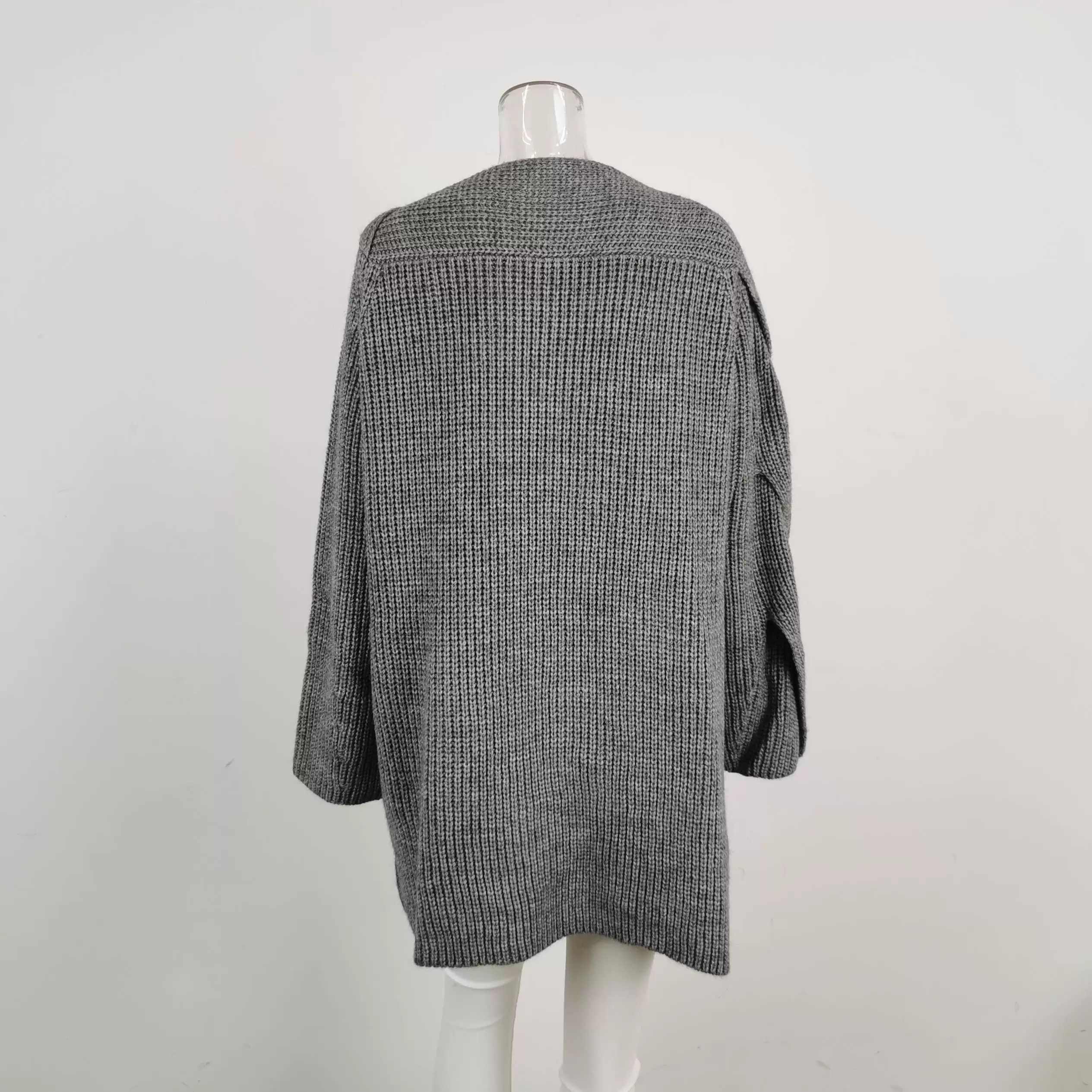 MSGM MSGM Wool Alpaca Blend Solid Long Sleeve Sweater XS Size US XS / EU 42 / 0 - 3 Thumbnail