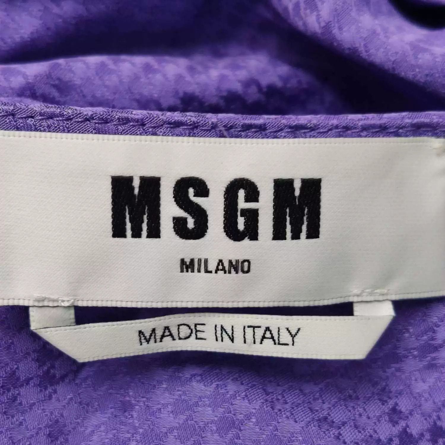 MSGM MSGM Solid Color Tie Long Sleeve Top Size US M / EU 48-50 / 2 - 4 Thumbnail