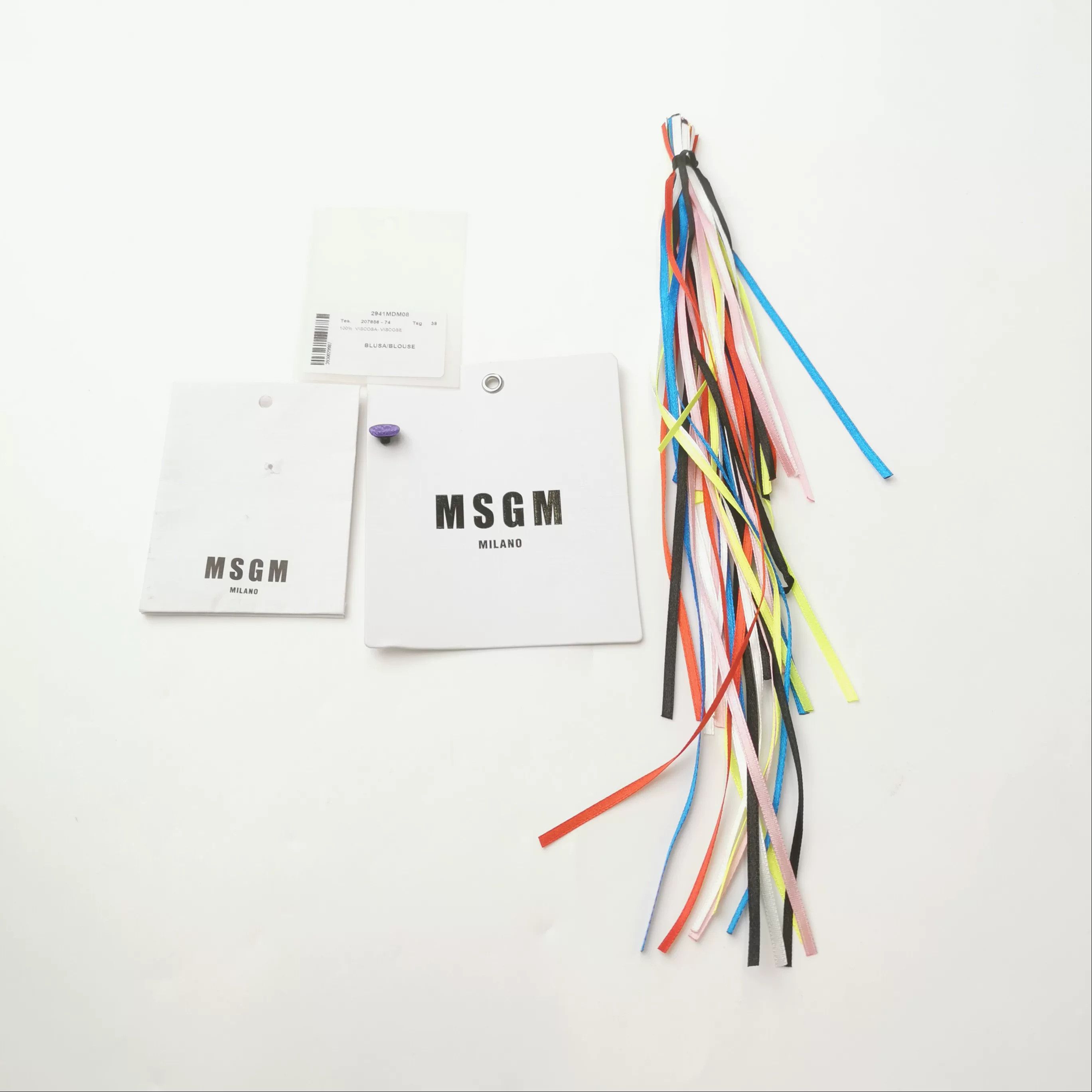 MSGM MSGM Solid Color Tie Long Sleeve Top Size US M / EU 48-50 / 2 - 3 Thumbnail