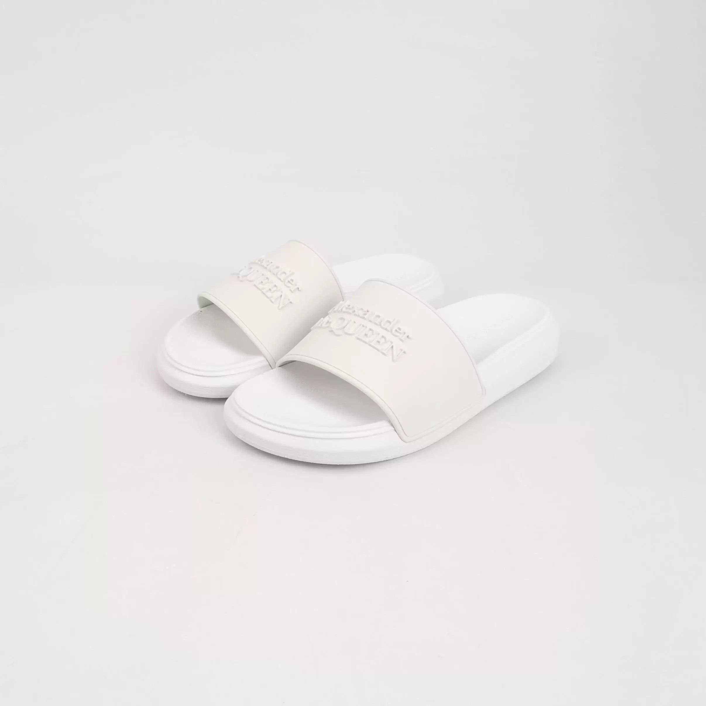 Alexander McQueen Alexander McQueen Solid Logo Slippers Size US 5.5 / IT 35.5 - 2 Thumbnail