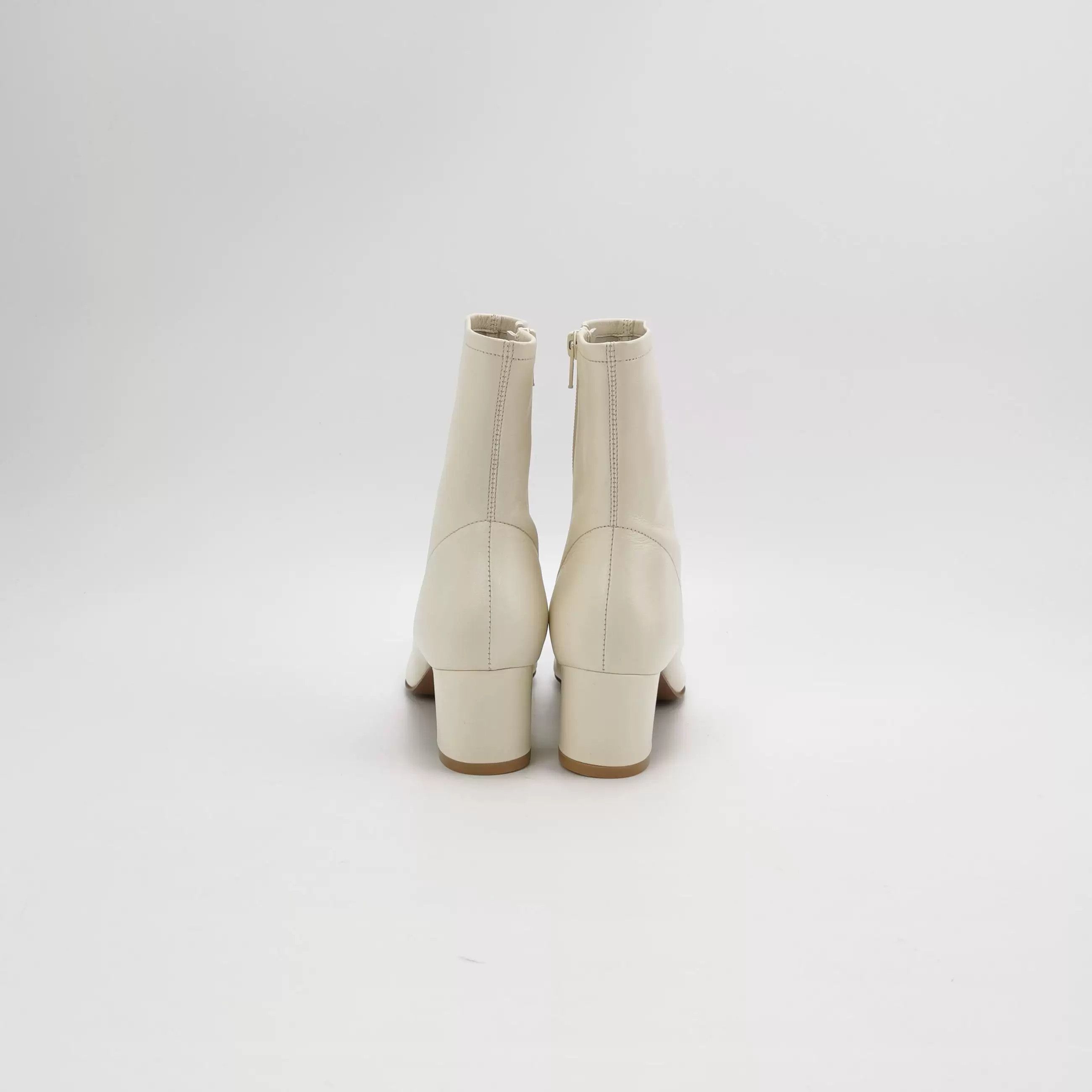 By Far By Far Sofia Leather Zip Ankle Boots Size US 7 / IT 37 - 4 Thumbnail