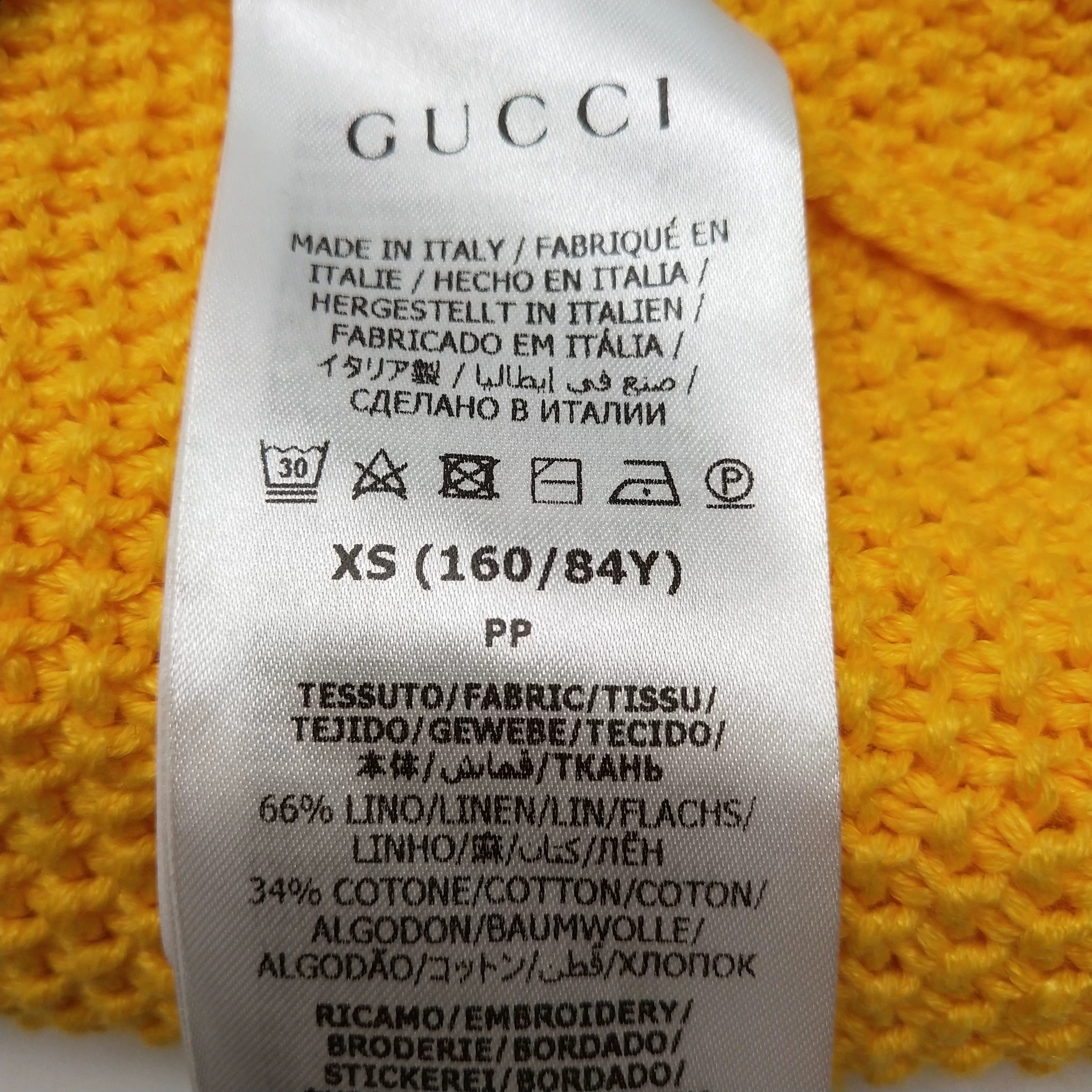 Gucci Gucci Cotton-Linen V-Neck Coat XS Size US XS / EU 42 / 0 - 6 Thumbnail