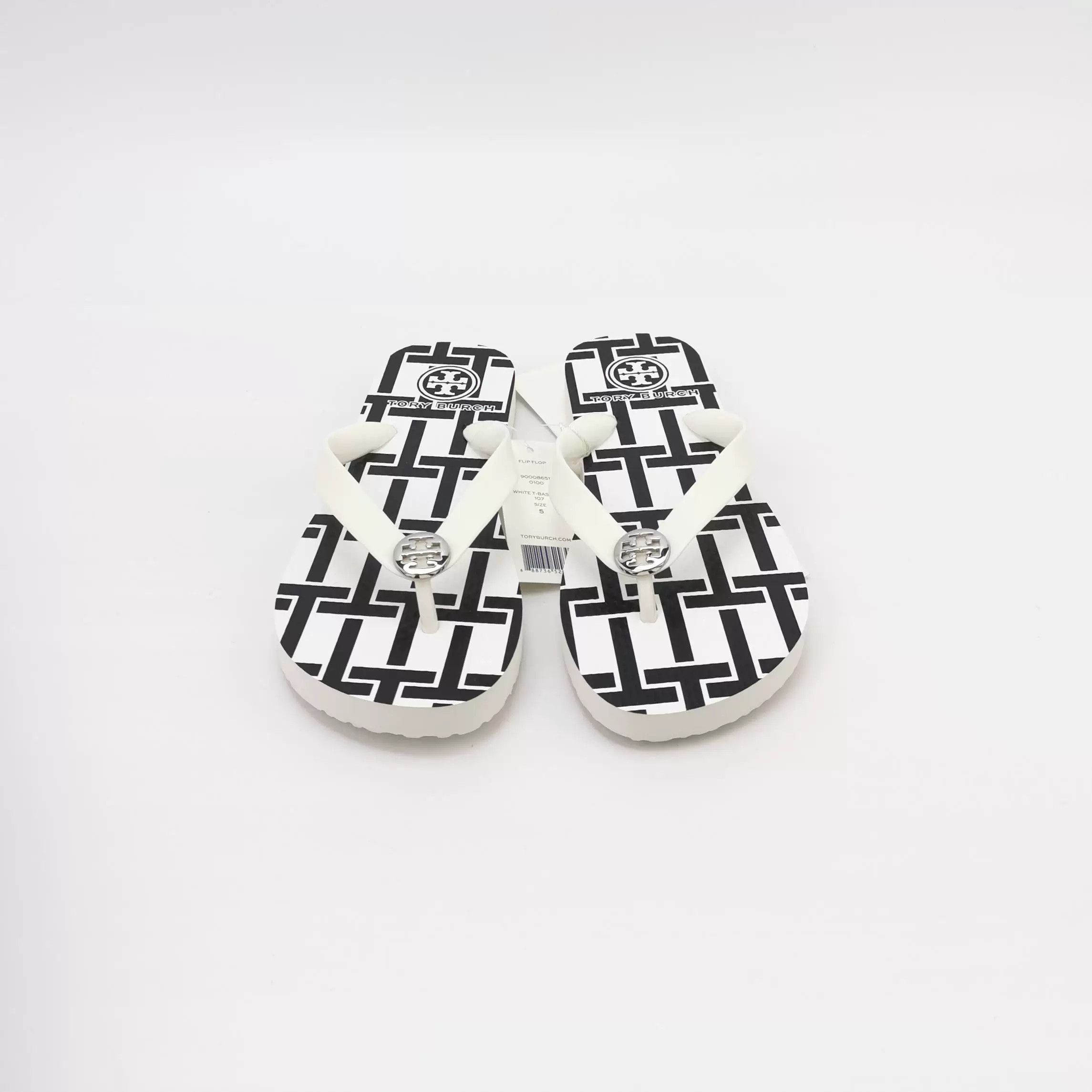 Tory Burch Tory Burch Double T Logo Thong Sandals Size US 4.5 / IT 34.5 - 3 Thumbnail
