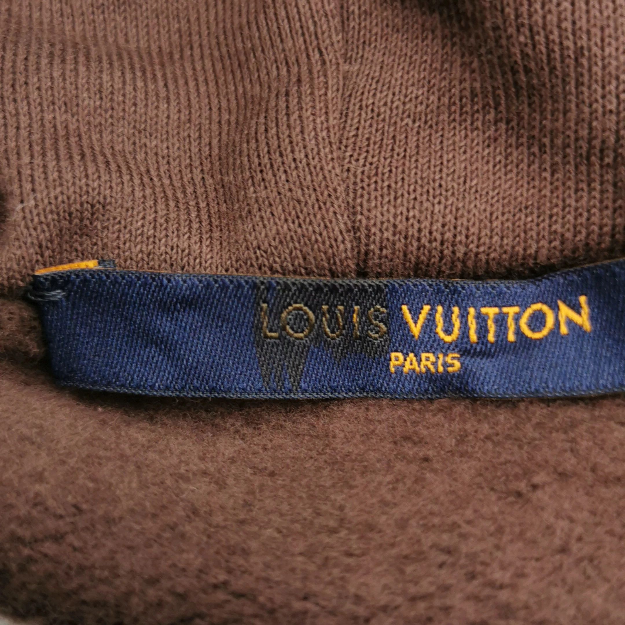 Louis Vuitton Louis Vuitton Cotton Bee Patch Hoodie XXL Size US XXL / EU 58 / 5 - 5 Thumbnail