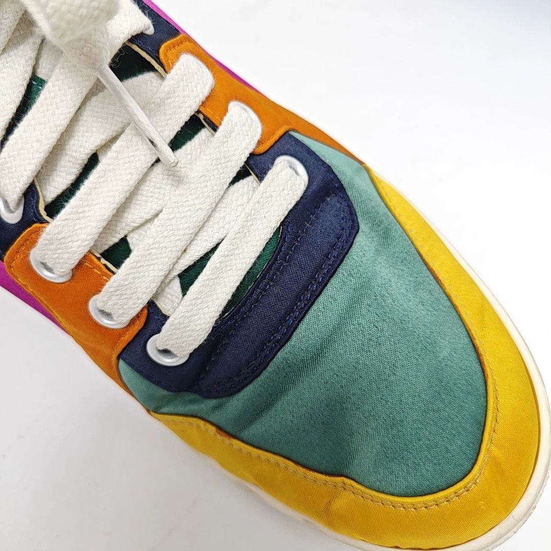 Gucci Gucci Women's Multi-Color High-Top Fabric Sneakers Size US 6.5 / IT 36.5 - 9 Thumbnail