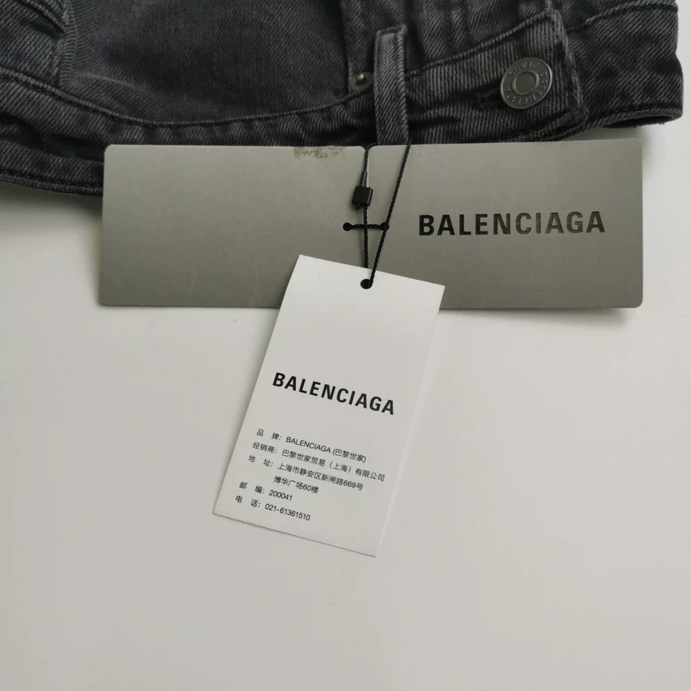 Balenciaga Balenciaga Cotton Logo Skirt Size 36" / US 14 / IT 50 - 4 Thumbnail