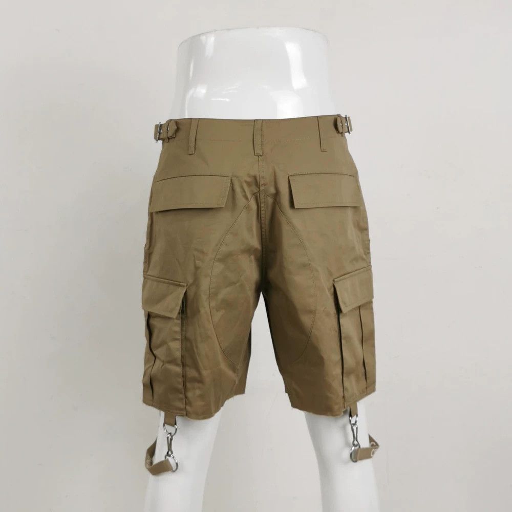 Celine Celine Cotton Linen Blend Solid Shorts Size US 32 / EU 48 - 2 Thumbnail