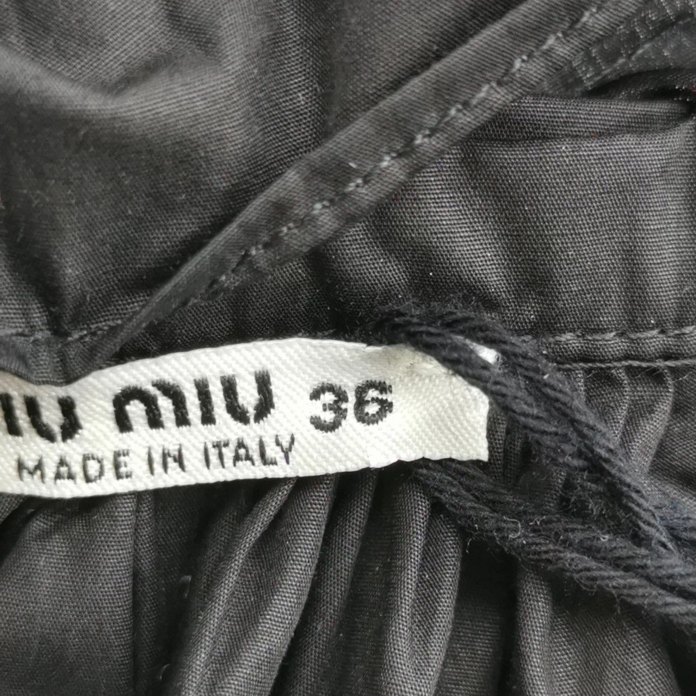 Miu Miu Miu Miu Cotton Solid Skirt 36 Size 36" / US 14 / IT 50 - 5 Thumbnail