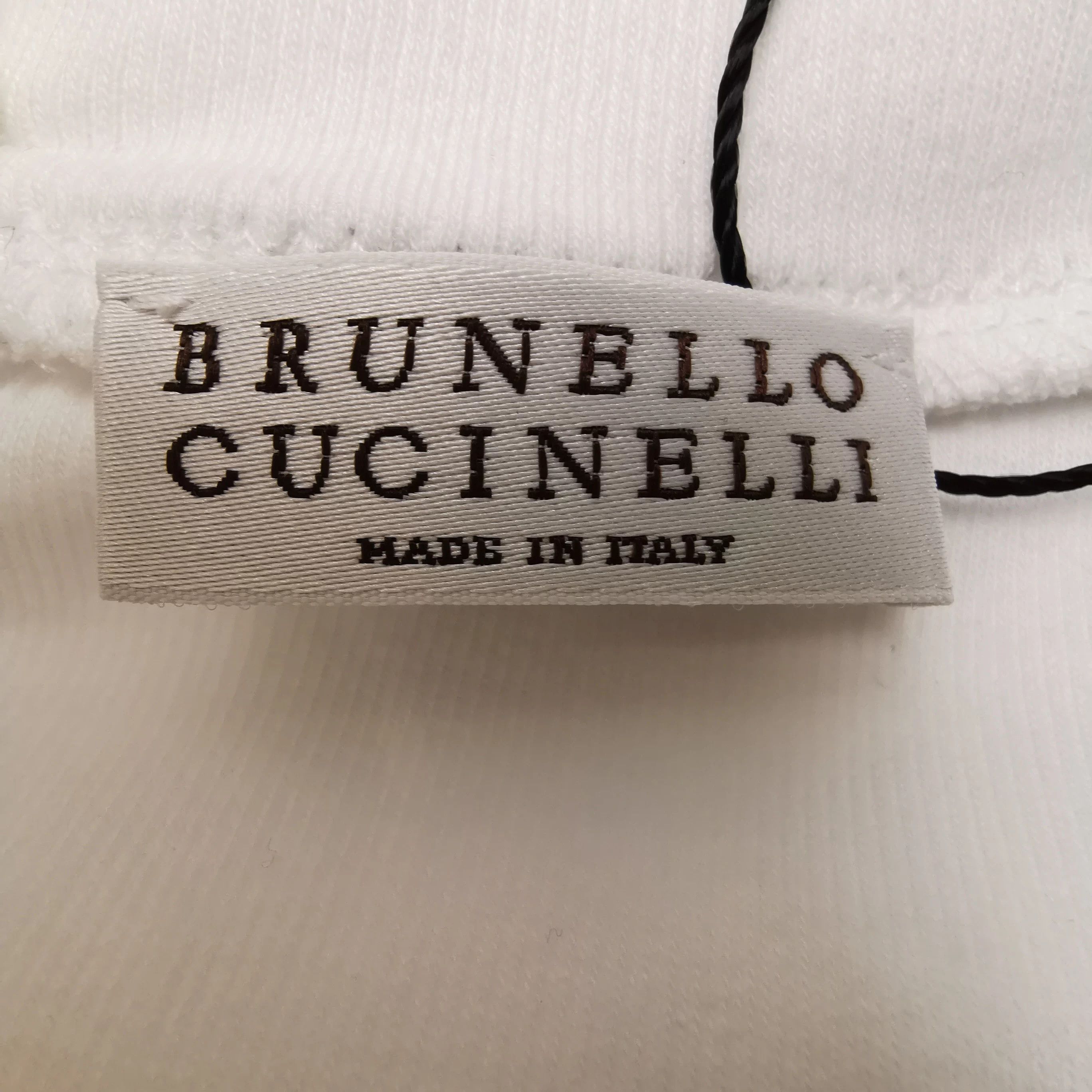 Brunello Cucinelli Brunello Cucinelli Cotton Contrast Round Neck T-Shirt S Size S / US 4 / IT 40 - 5 Thumbnail