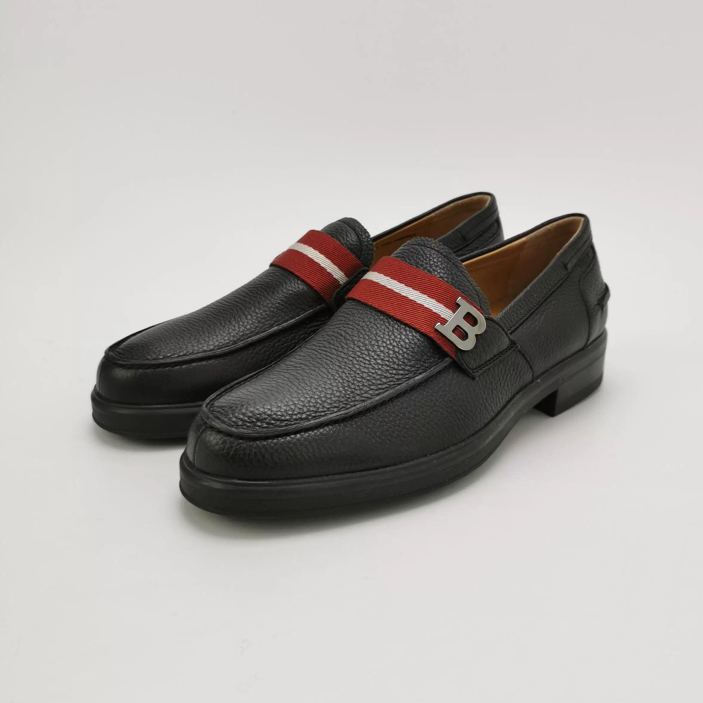 Bally Bally Color-Block Stripe B-Logo Leather Shoes 40 Size US 7 / EU 40 - 2 Thumbnail
