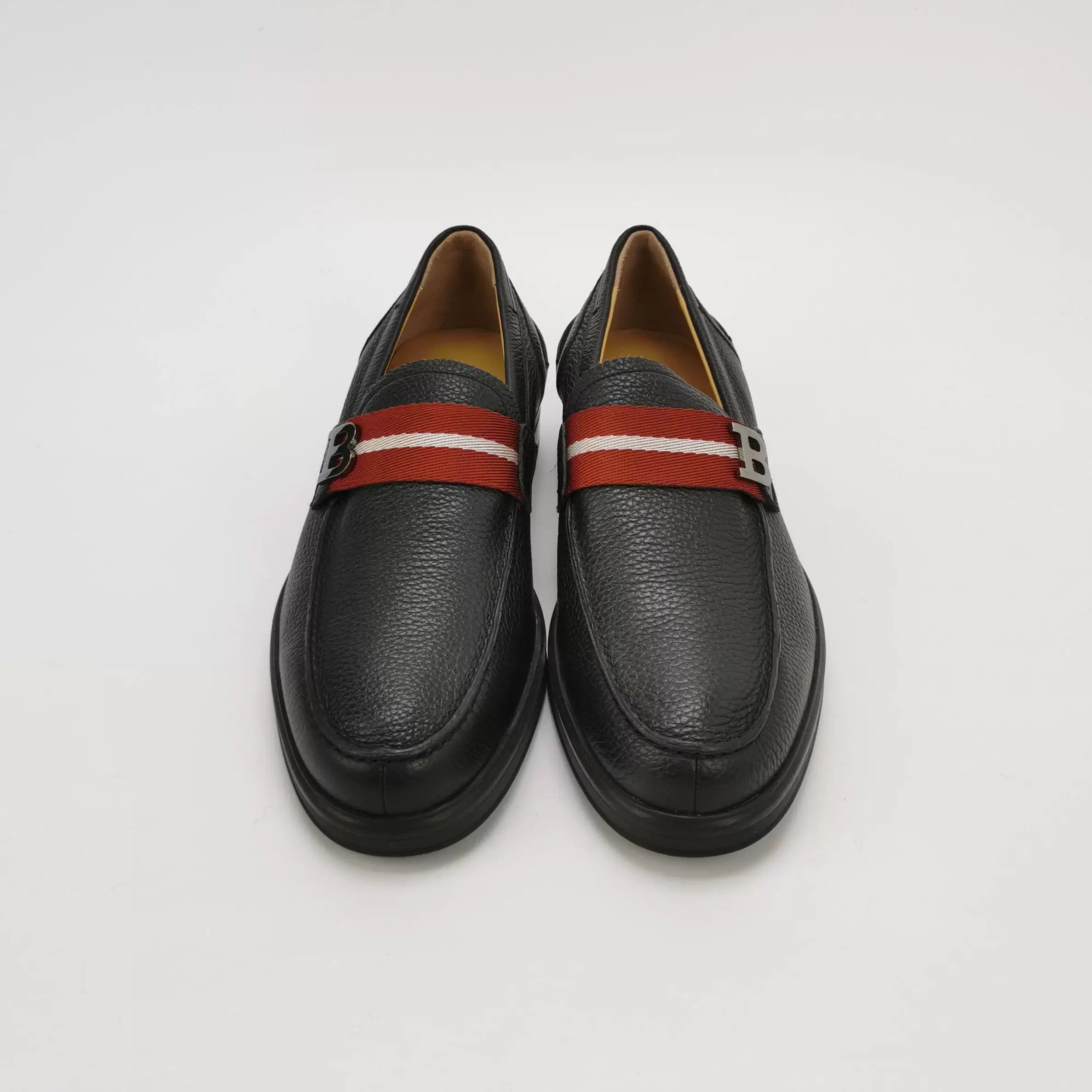 Bally Bally Color-Block Stripe B-Logo Leather Shoes 40 Size US 7 / EU 40 - 3 Thumbnail