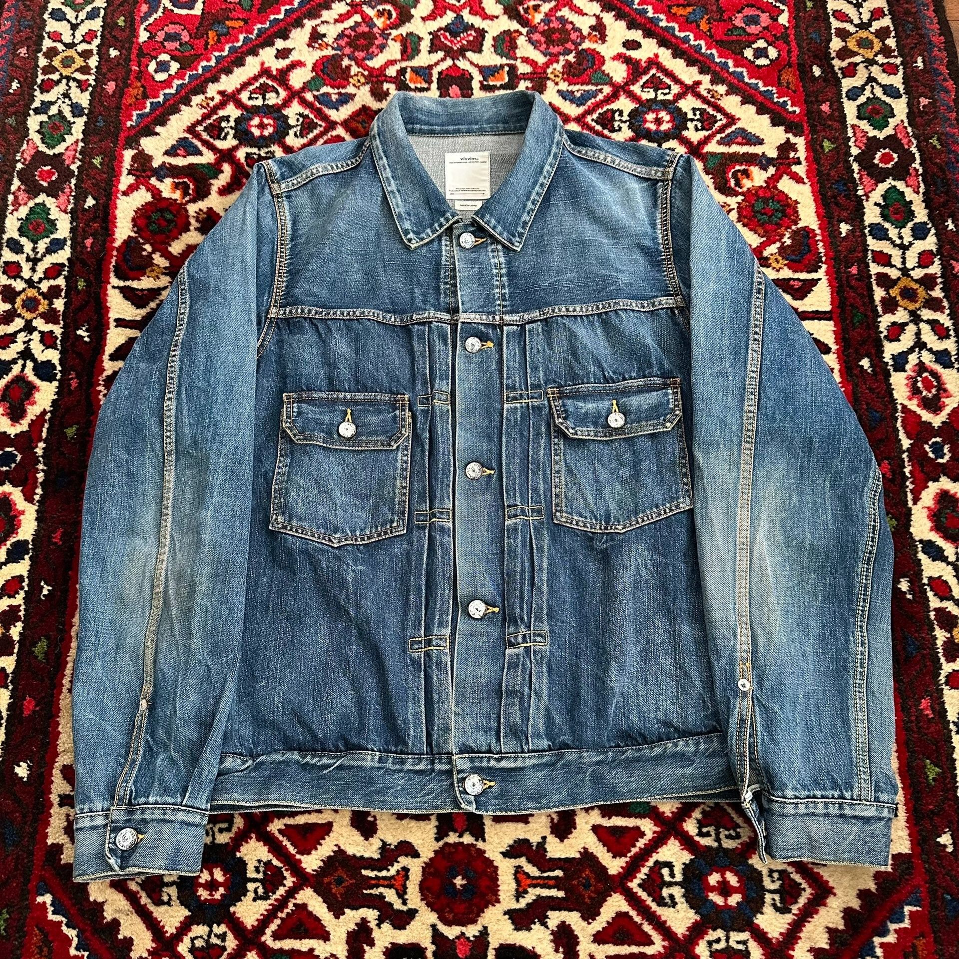 Visvim visvim 19AW 101 Dry1000 Denim Jacket Size US XL / EU 56 / 4 - 3 Thumbnail