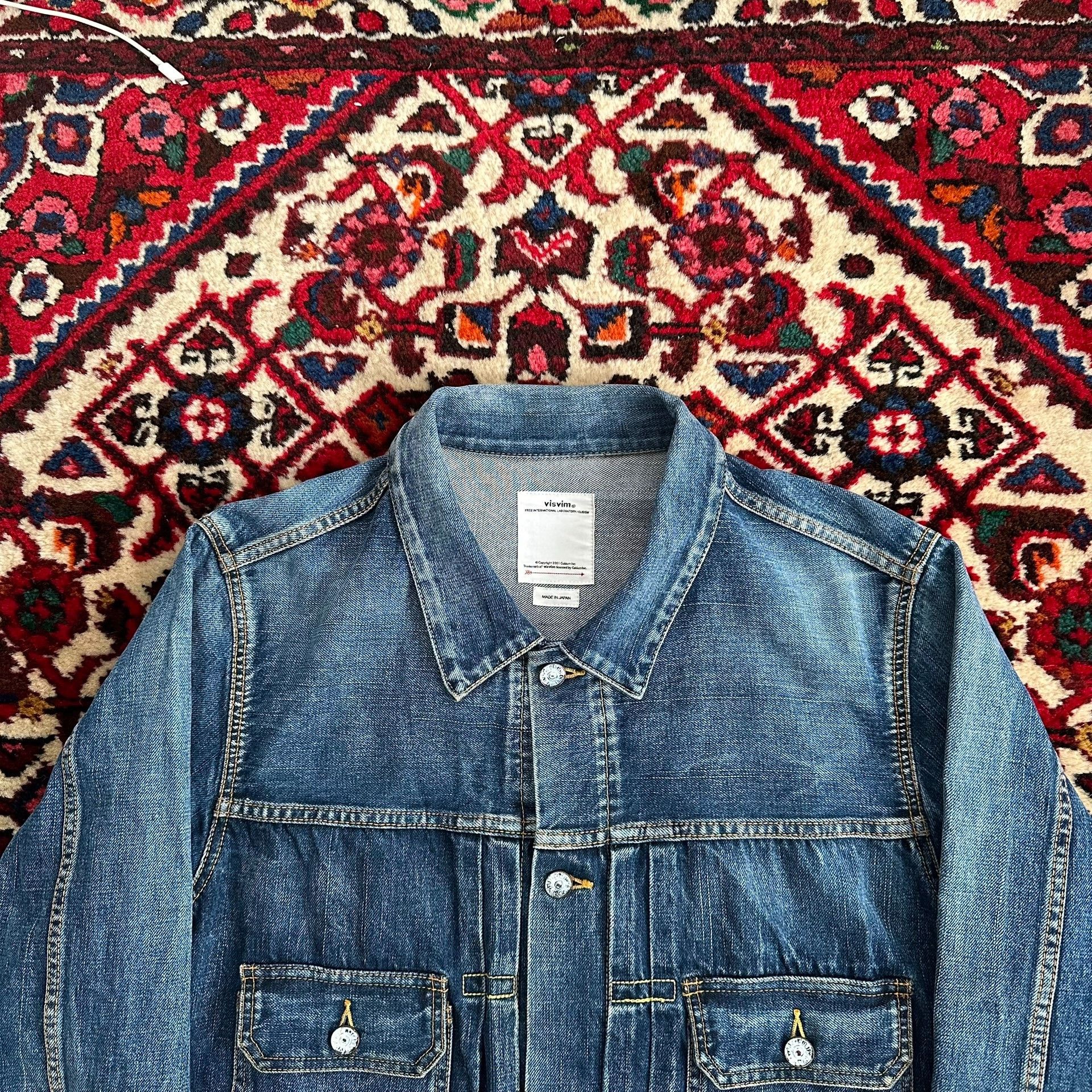 Visvim visvim 19aw 101 Dry1000 Denim Jacket Size US XL / EU 56 / 4 - 4 Thumbnail