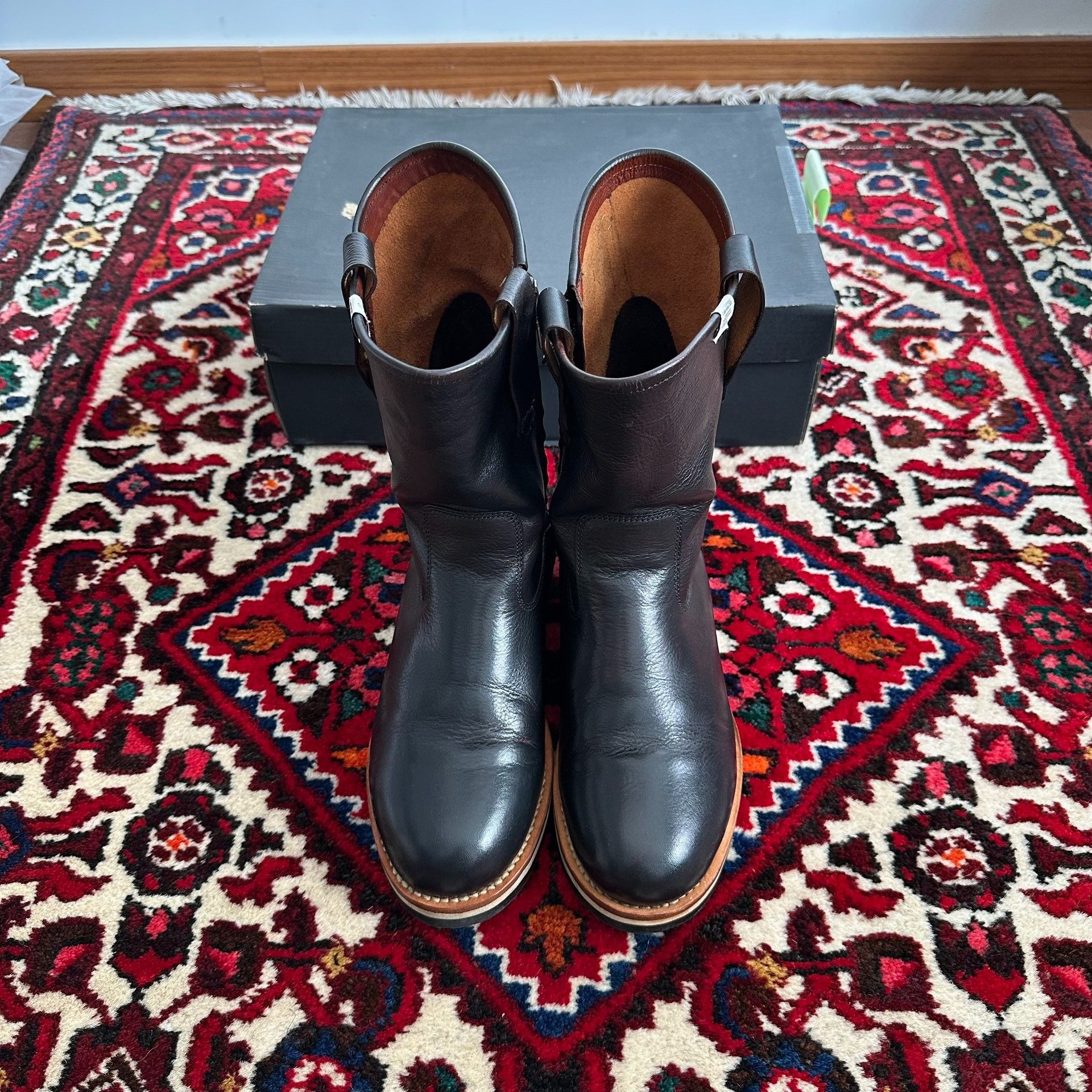 Wabanaki Engineer Boots-Folk in Brown – Blue Owl Workshop visvim 
