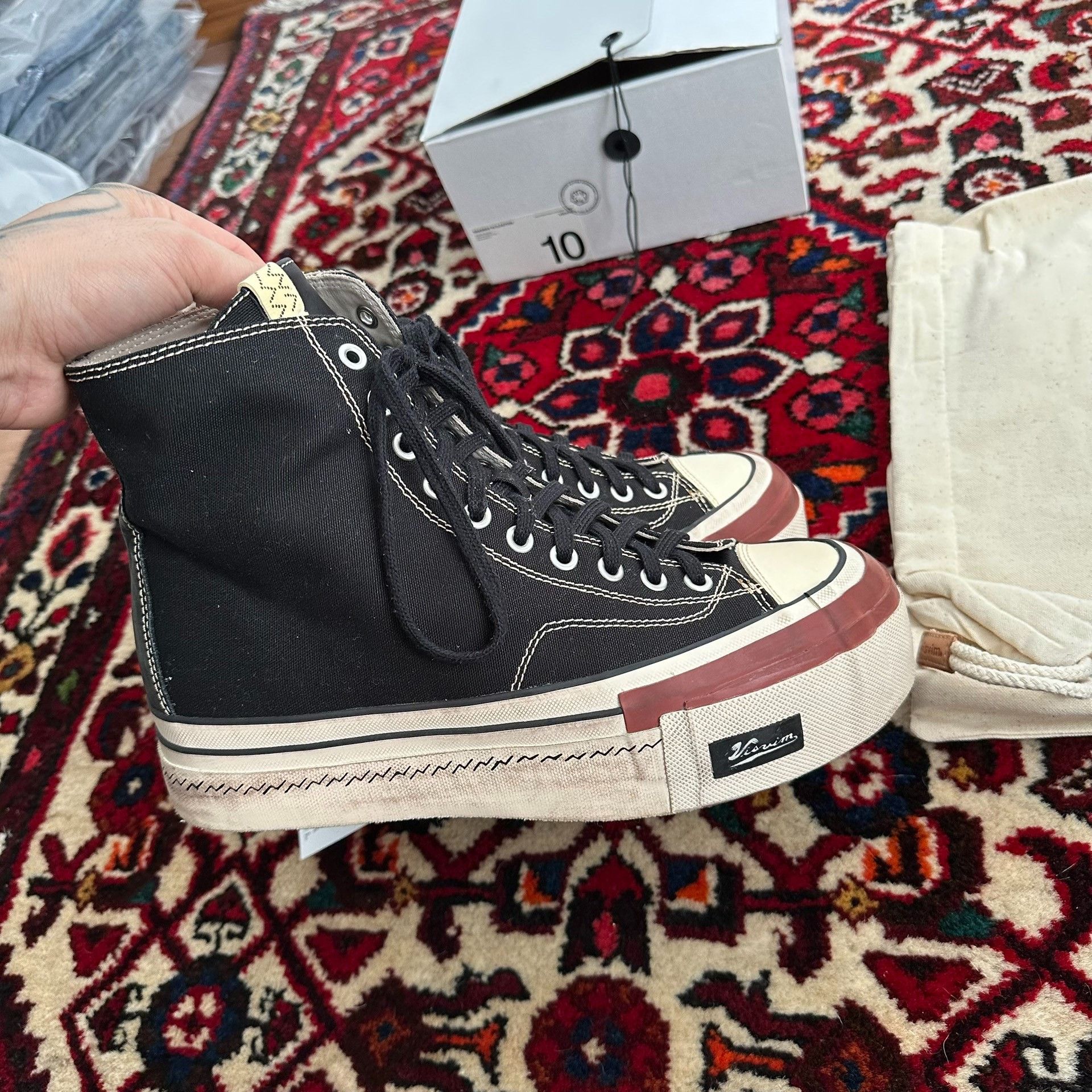 Visvim visvim 21AW Skagway Hi Canvas Shoes Size US 10 / EU 43 - 3 Thumbnail
