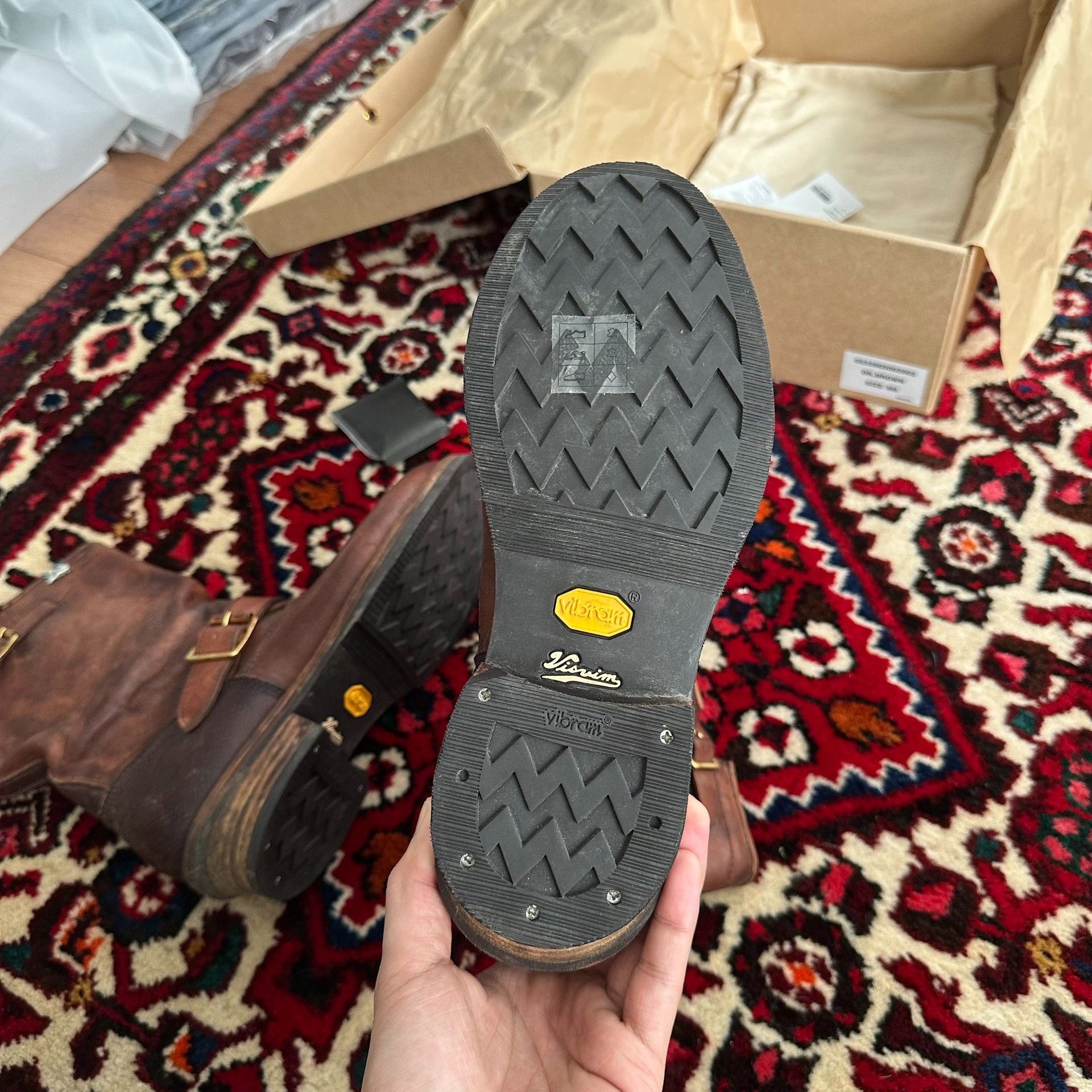 Visvim VISVIM 25AW ICT T.W.O. Engineer Boots 8 Size US 8 / EU 41 - 8 Thumbnail