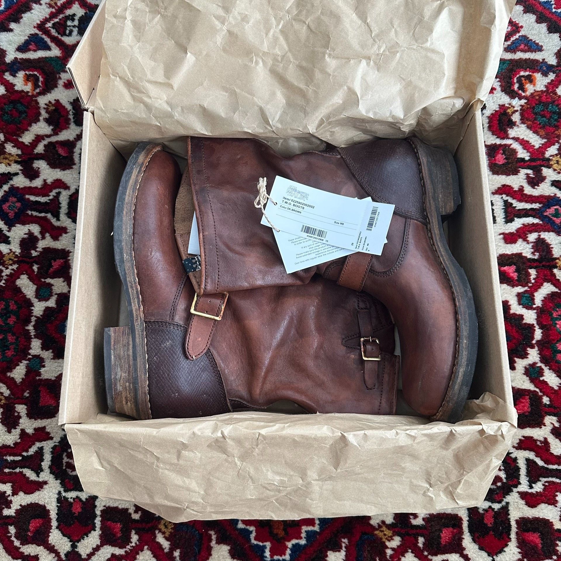 Visvim VISVIM 25AW ICT T.W.O. Engineer Boots 8 Size US 8 / EU 41 - 9 Thumbnail