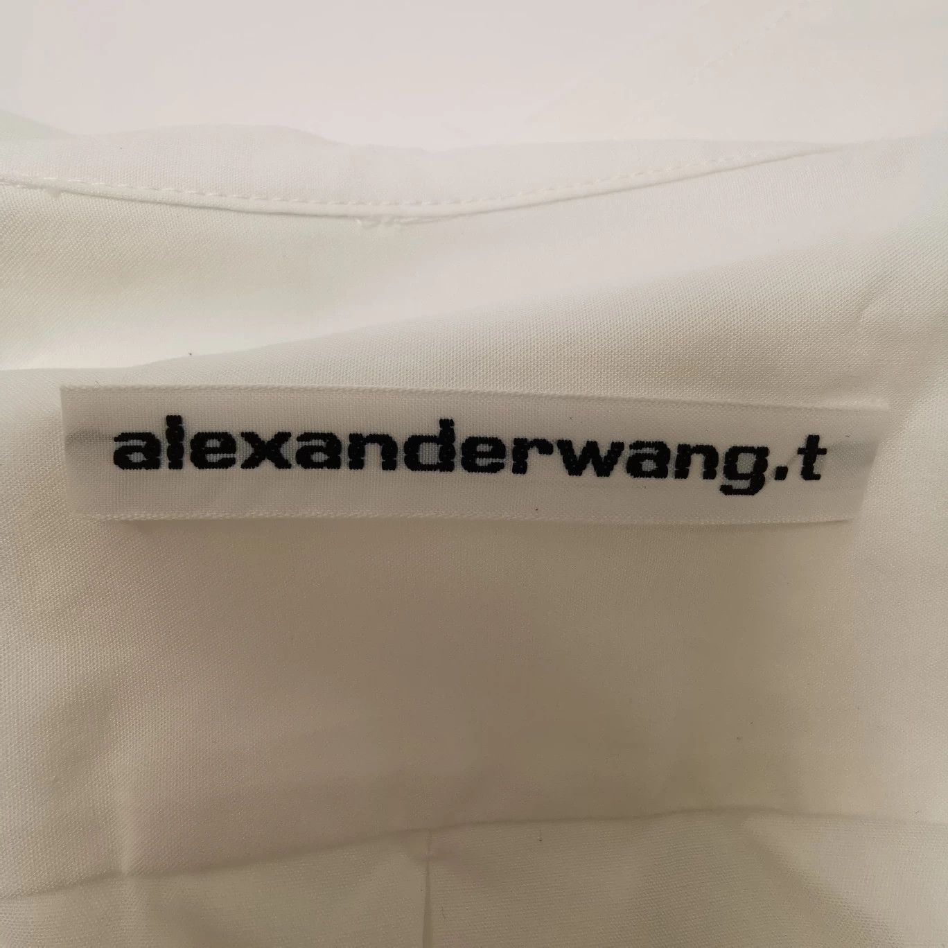 Alexander Wang Alexander Wang Cotton Solid Lapel Shirt XS Size XS / US 0-2 / IT 36-38 - 5 Thumbnail