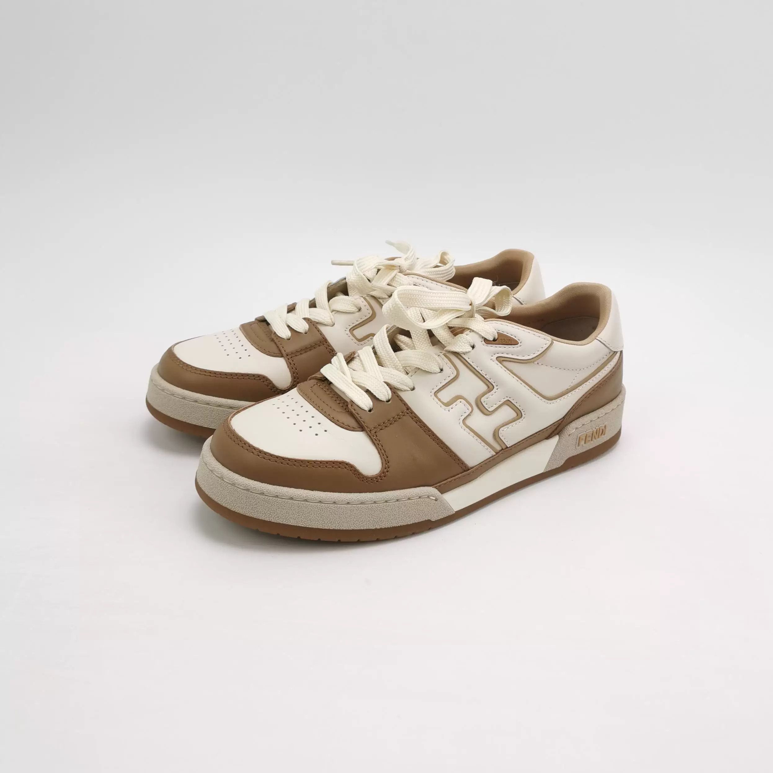 Fendi Fendi Match Leather Colorblock Logo Sneakers Size US 8 / EU 41 - 2 Thumbnail
