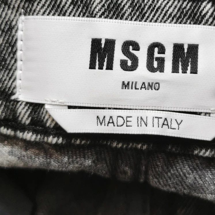 MSGM MSGM Cotton Denim Pants Size 44 Size US 28 / EU 44 - 5 Thumbnail