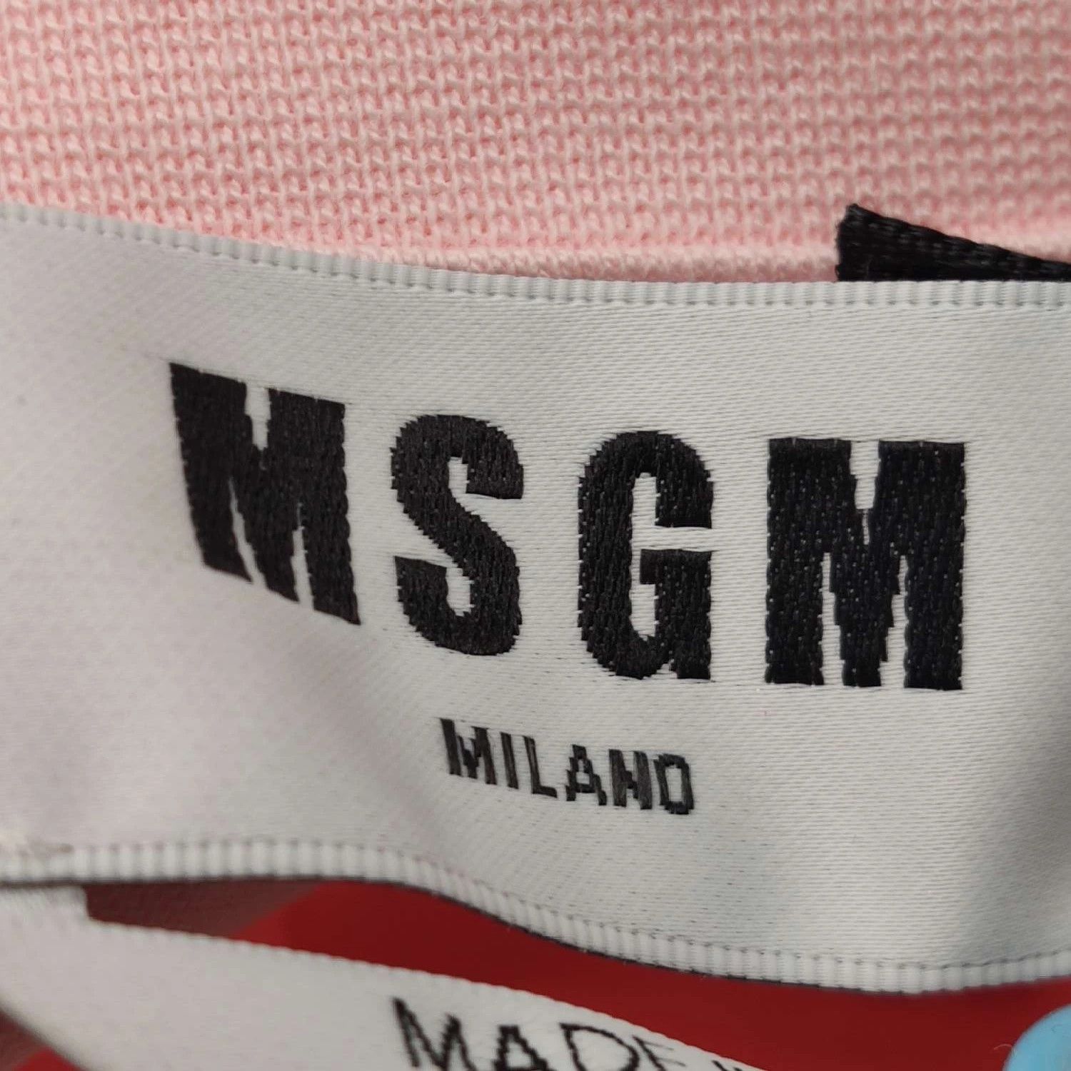 MSGM MSGM Cotton Logo Embroidered Crewneck T-Shirt L Size L / US 10 / IT 46 - 5 Thumbnail