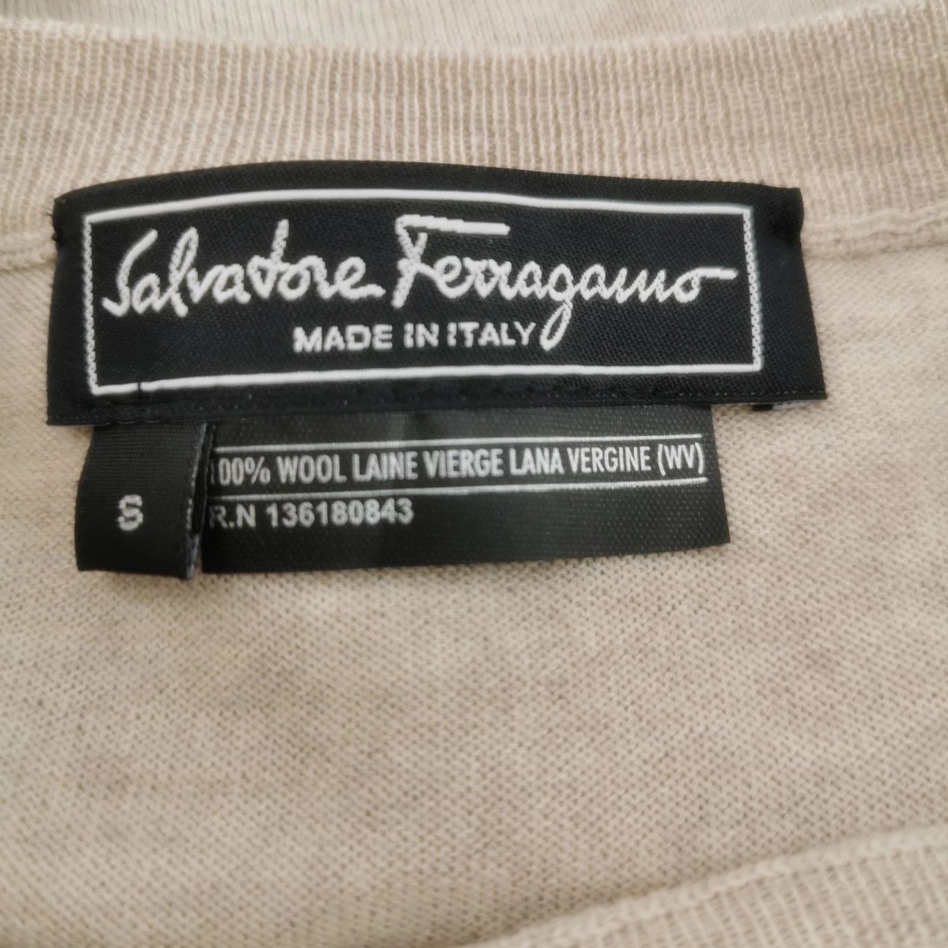 Salvatore Ferragamo Salvatore Ferragamo Wool Colorblock Stripe Sweater S Size S / US 4 / IT 40 - 4 Thumbnail
