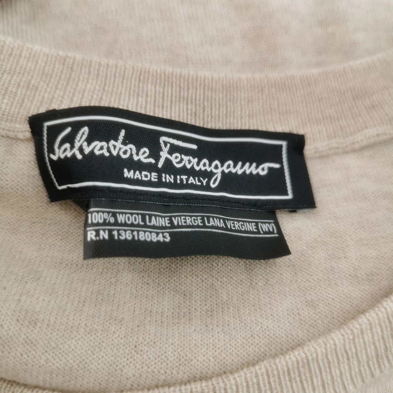 Salvatore Ferragamo Salvatore Ferragamo Wool Colorblock Stripe Sweater S Size S / US 4 / IT 40 - 6 Thumbnail