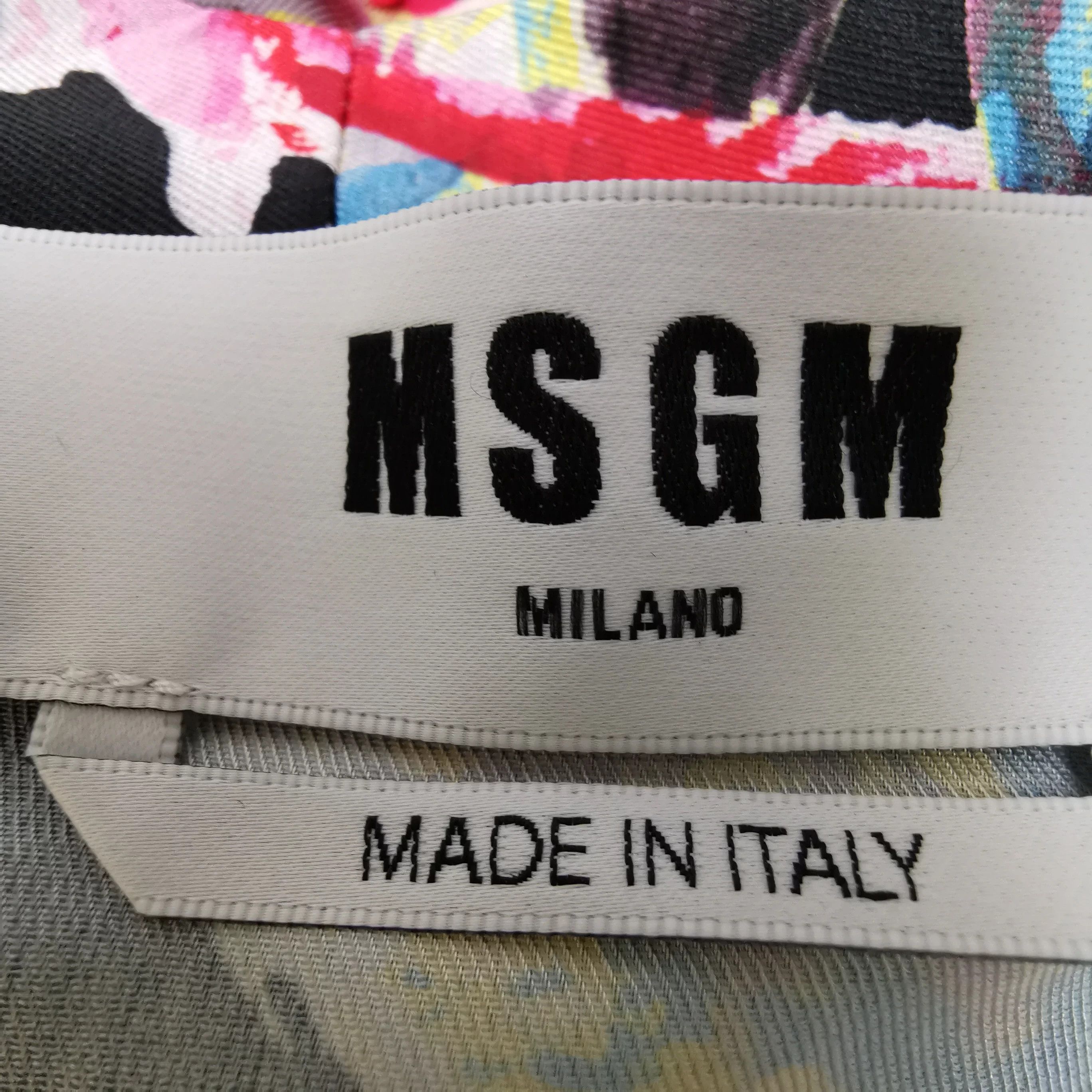 MSGM MSGM Color Block Long-Sleeve Dress Size S / US 4 / IT 40 - 5 Thumbnail