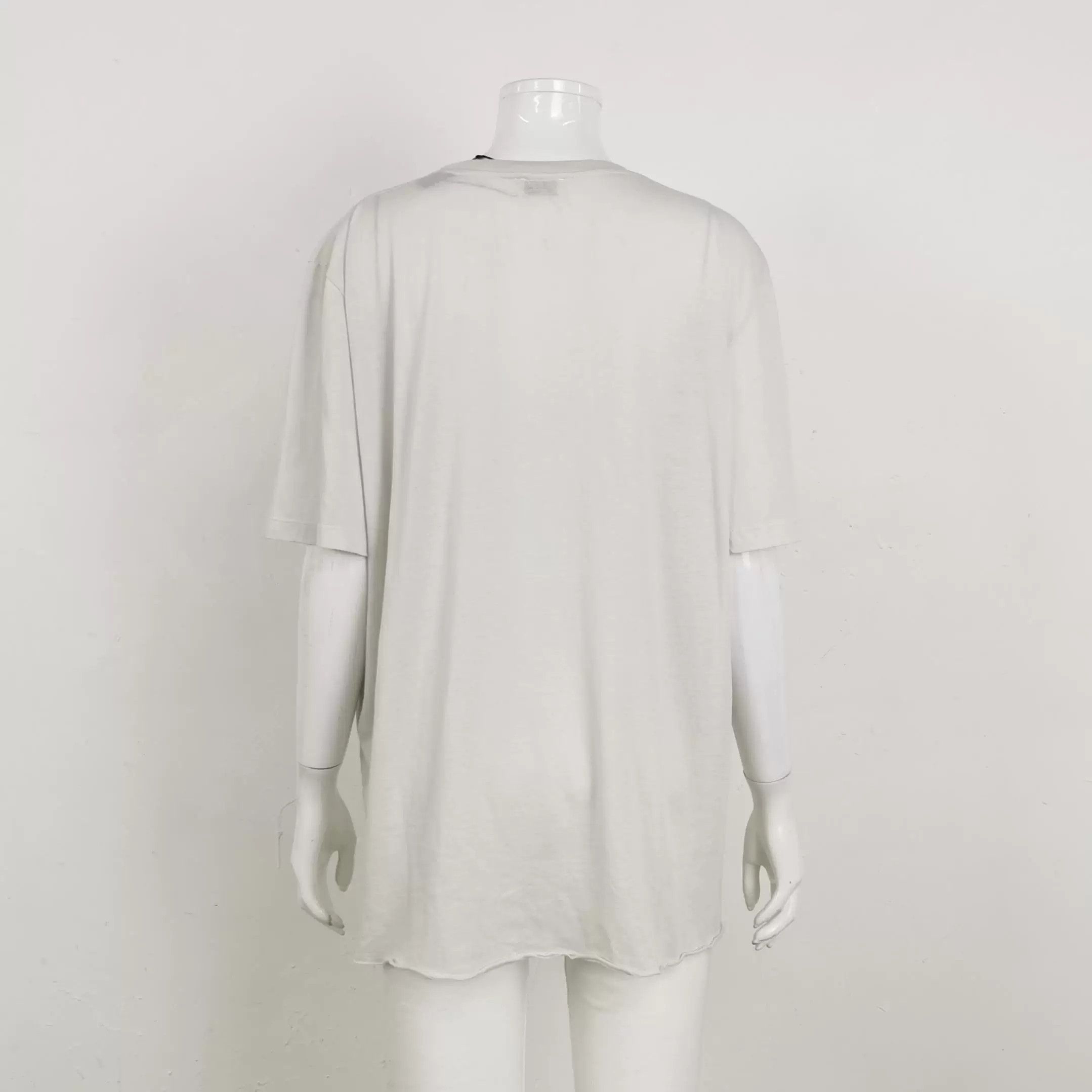 Saint Laurent Paris Saint Laurent Cotton Logo T-Shirt XL Size US XL / EU 56 / 4 - 2 Thumbnail