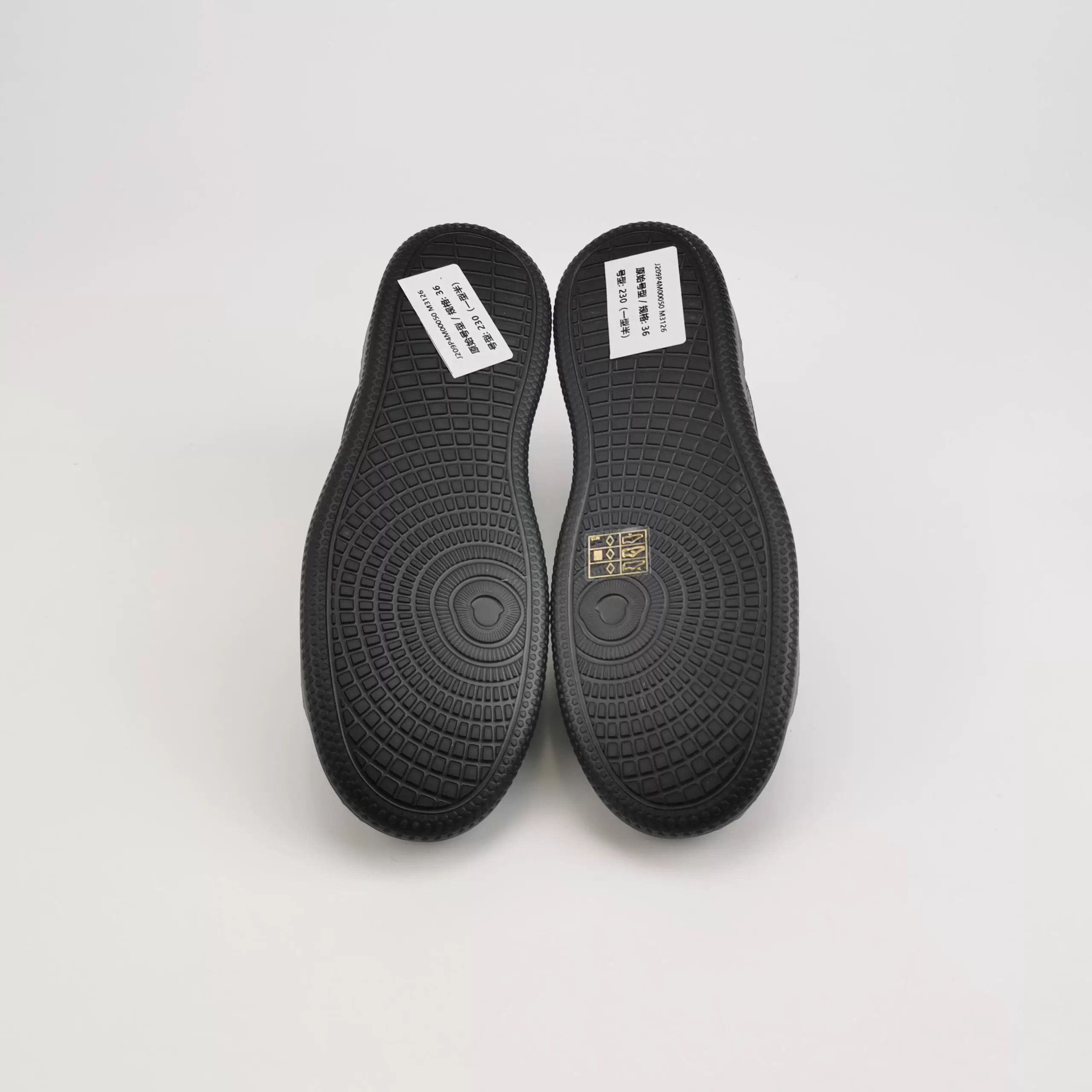 Moncler Moncler Monaco Leather Logo Round-Toe Sneakers Size US 5 / IT 35 - 5 Thumbnail