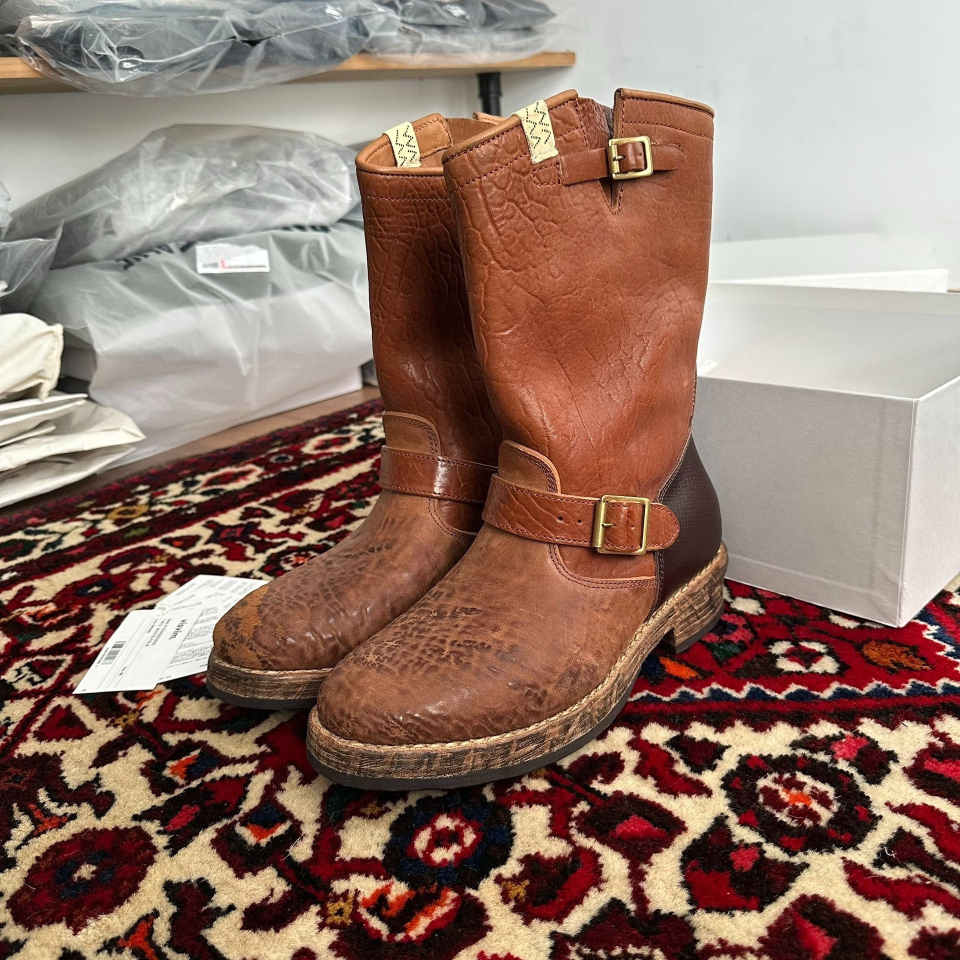 Visvim VISVIM 23AW T.W.O. Engineer Boots 9 Size US 9 / EU 42 - 2 Thumbnail