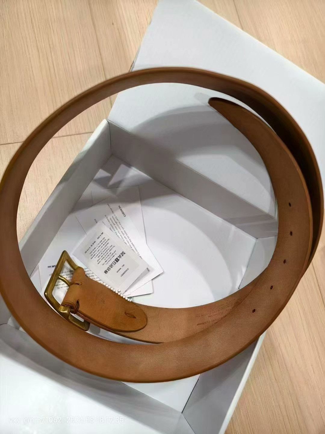 Visvim VISVIM 24AW PLAIN BELT 45MM Size ONE SIZE - 3 Thumbnail