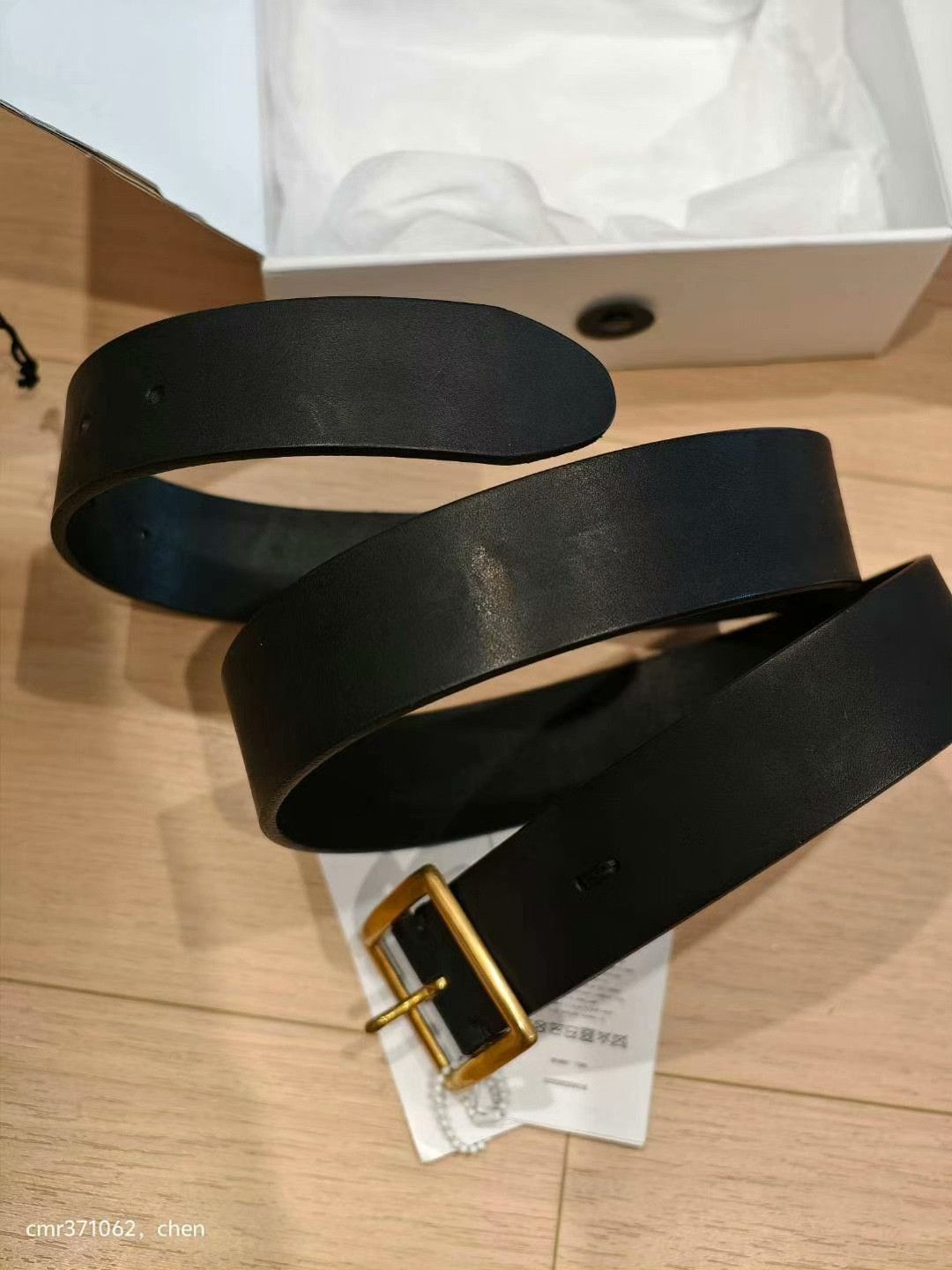 Visvim VISVIM 24AW PLAIN BELT 40MM Size ONE SIZE - 4 Thumbnail