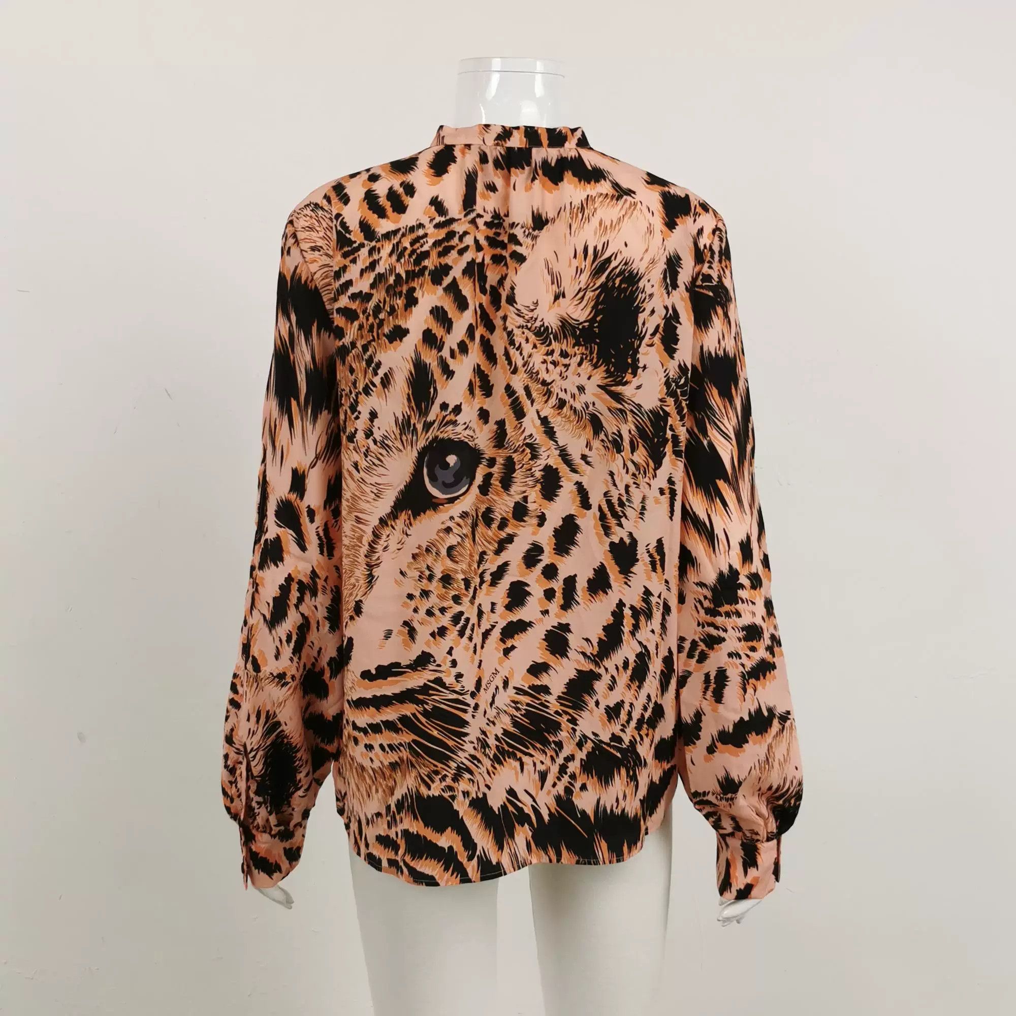 MSGM MSGM Color-Block Collar Top Size 42 Size US XS / EU 42 / 0 - 2 Thumbnail