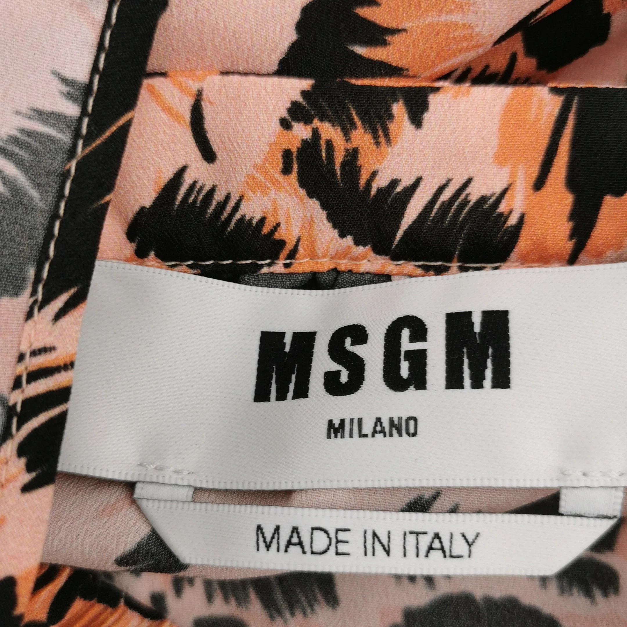 MSGM MSGM Color-Block Collar Top Size 42 Size US XS / EU 42 / 0 - 5 Thumbnail